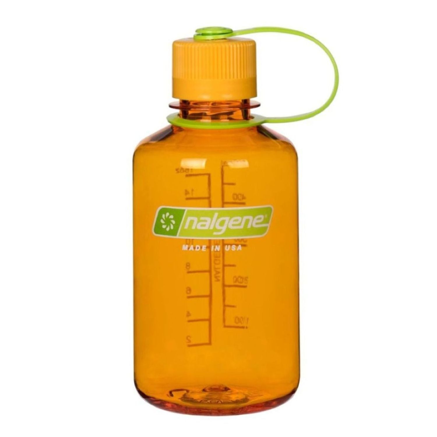 Nalgene 16oz Narrow Mouth Water Bottle - Clementine