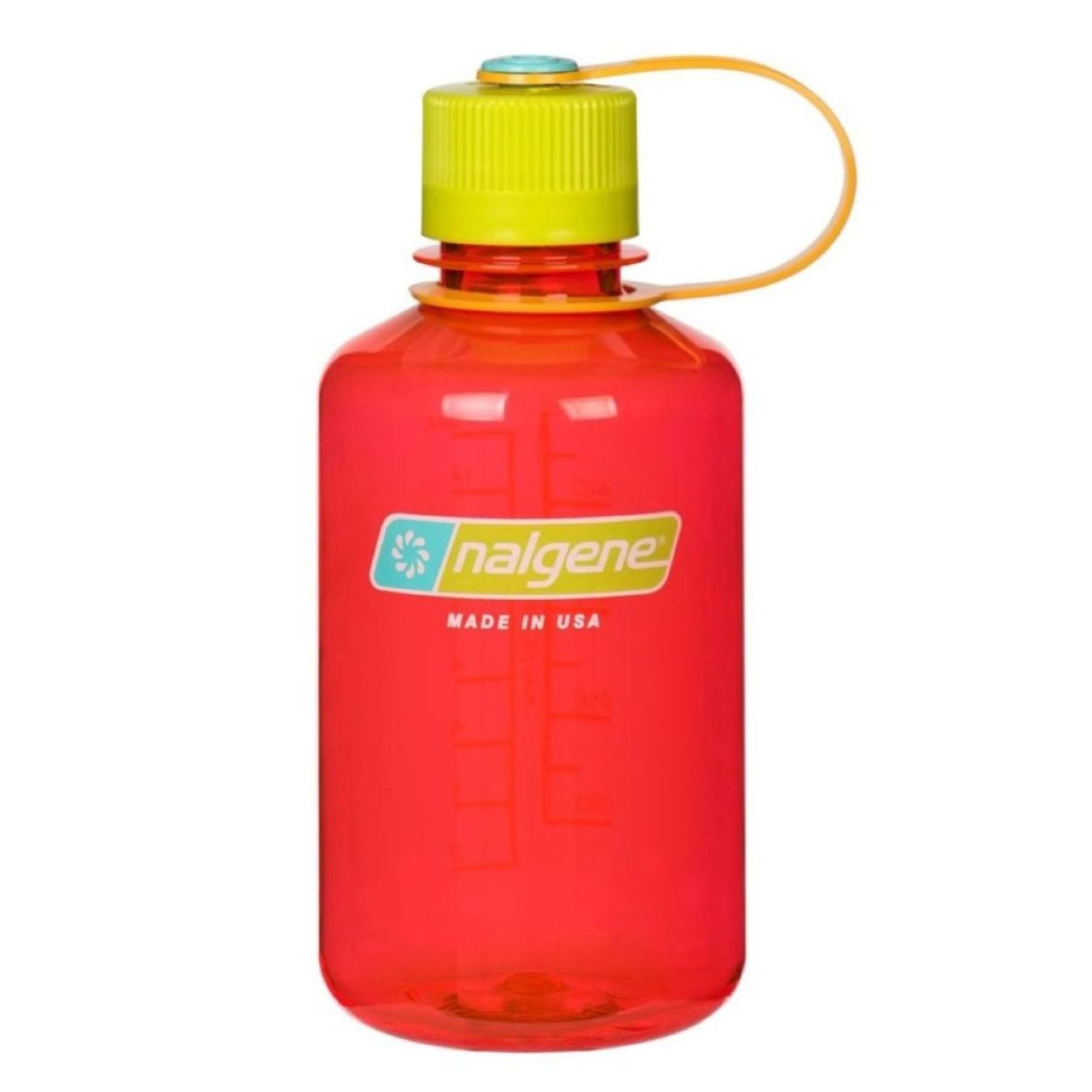 Nalgene 16oz Narrow Mouth Water Bottle - Pomegranate
