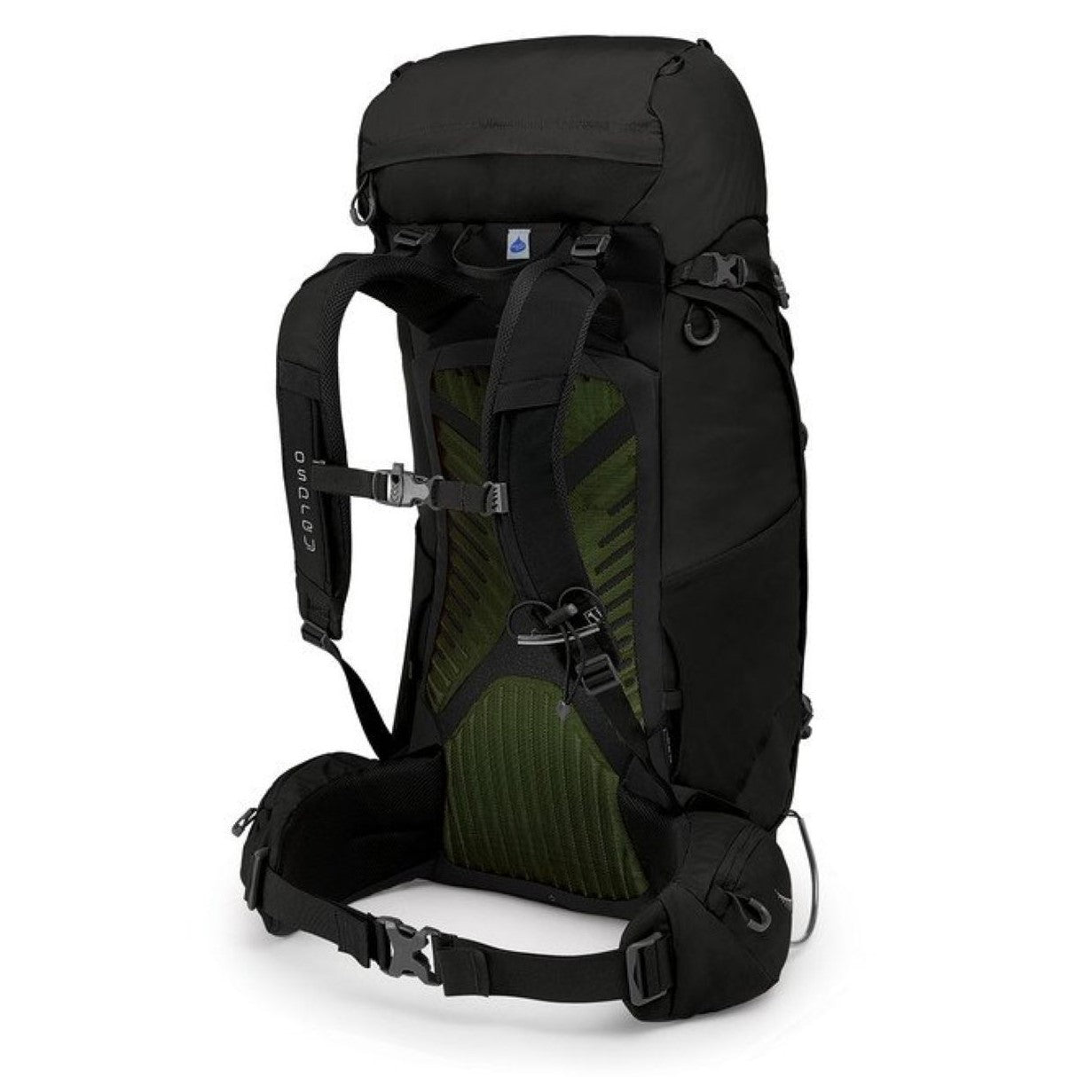 Osprey Kestrel 48 Backpack - Small/Medium - Men's Backpacking (Black)