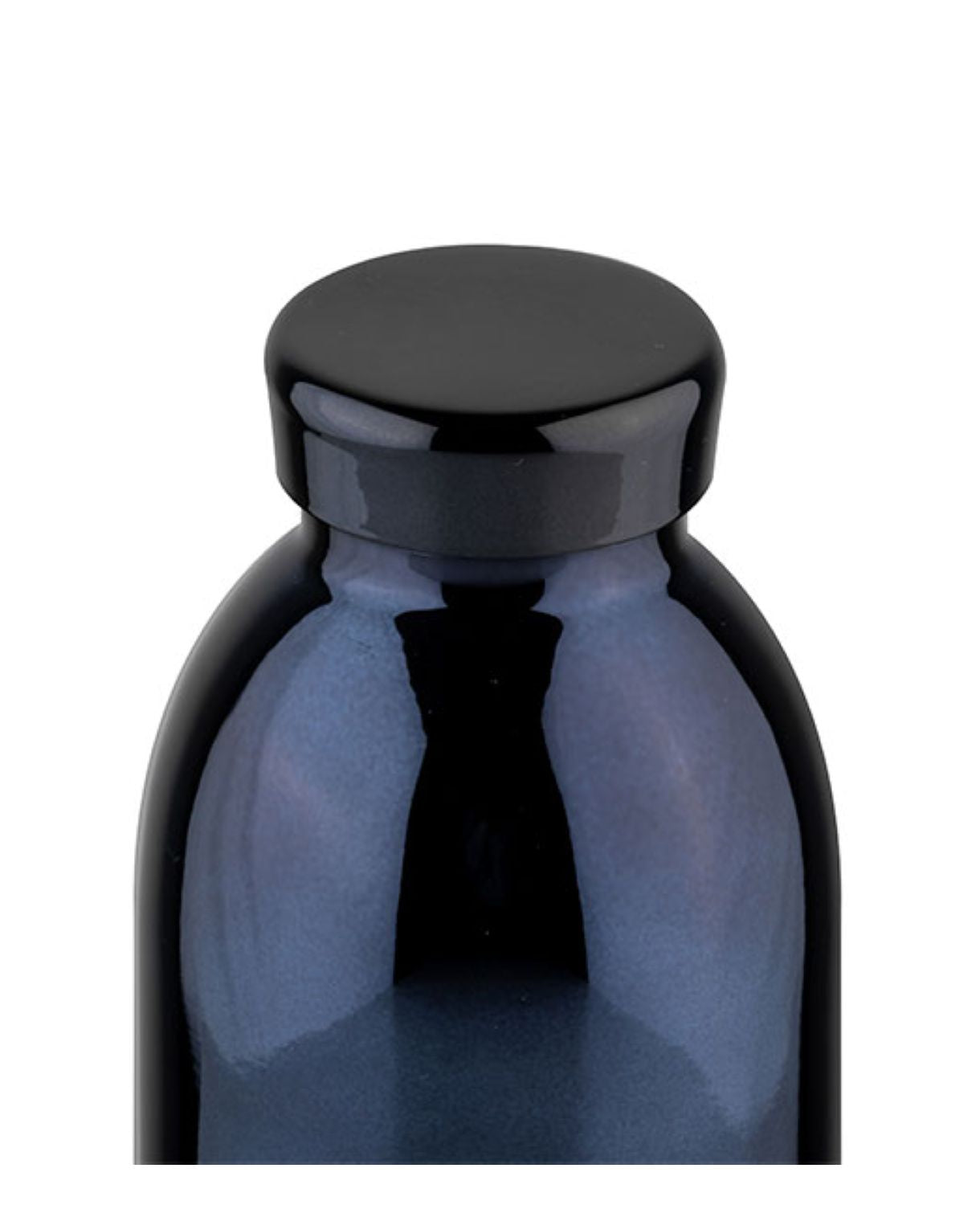 24 Bottles Clima 500ML Insulated Water Bottle (Chrome) - Black Radiance