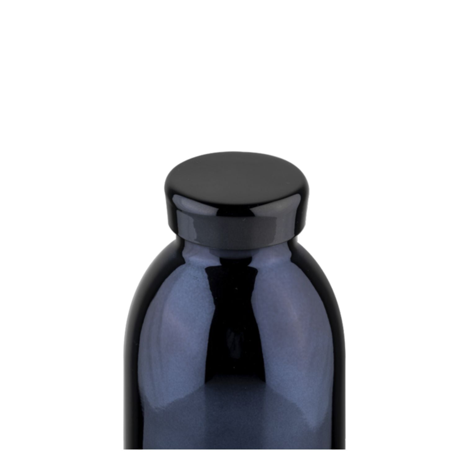 24 Bottles Clima 330ML Insulated Water Bottle (Chrome) - Black Radiance