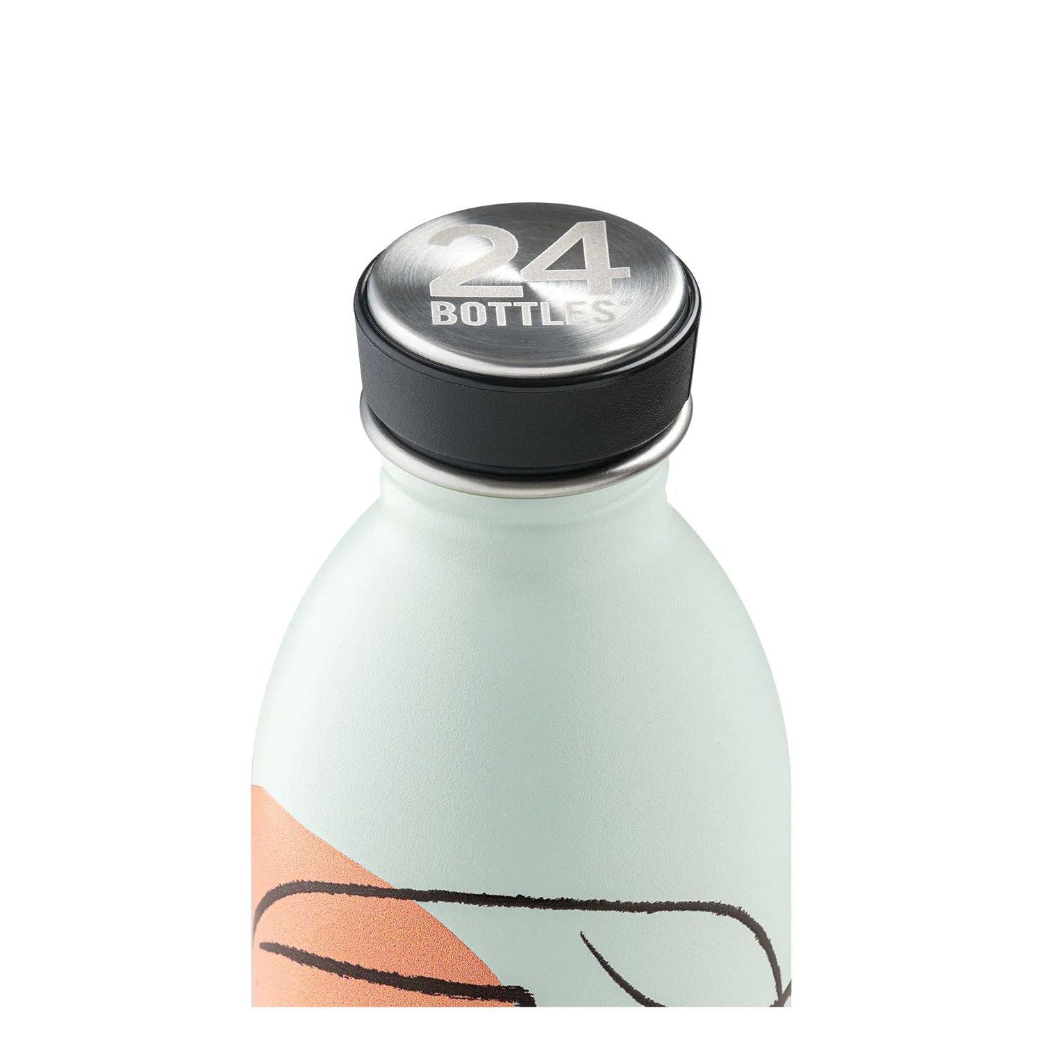 24 Bottles Urban 500ML Water Bottle - Blue Calypso