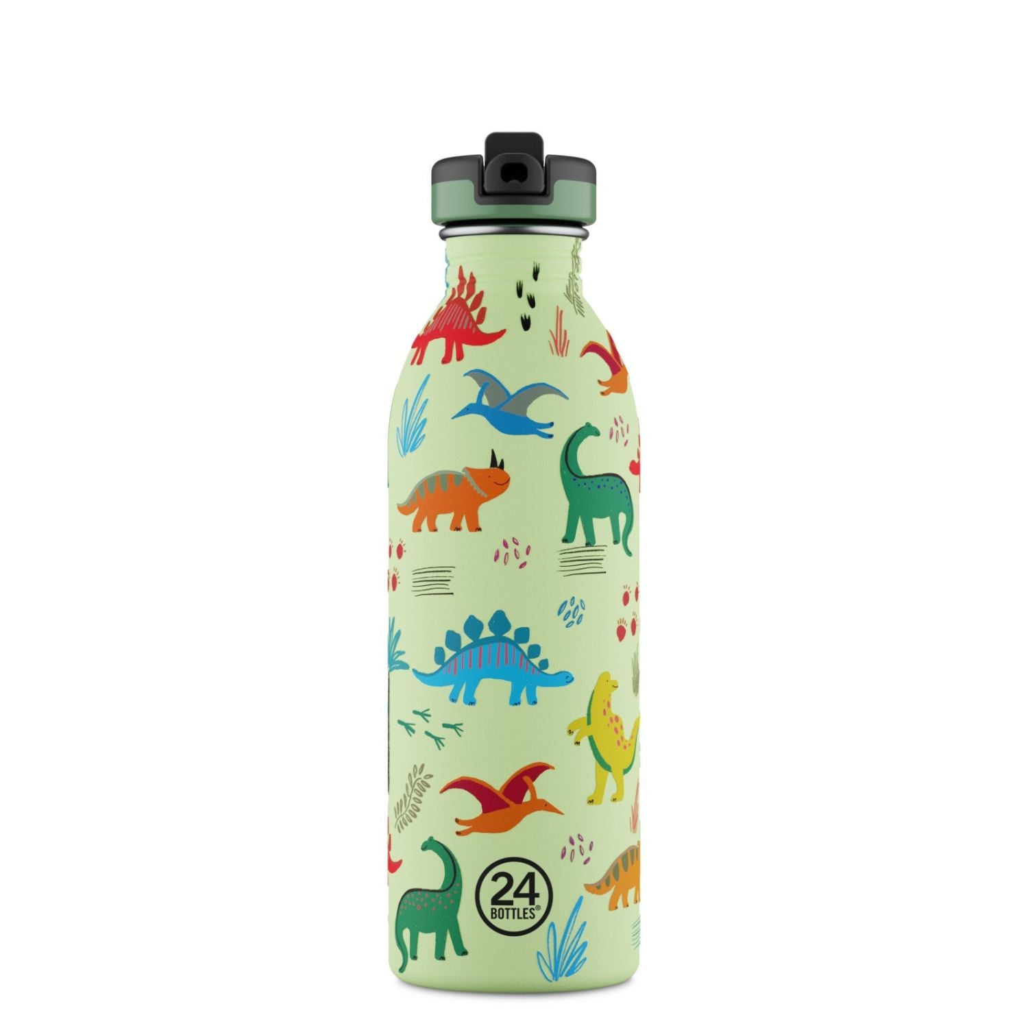 24 Bottles Urban 500ML Water Bottle (Sport Lid) - Jurrasic Friends