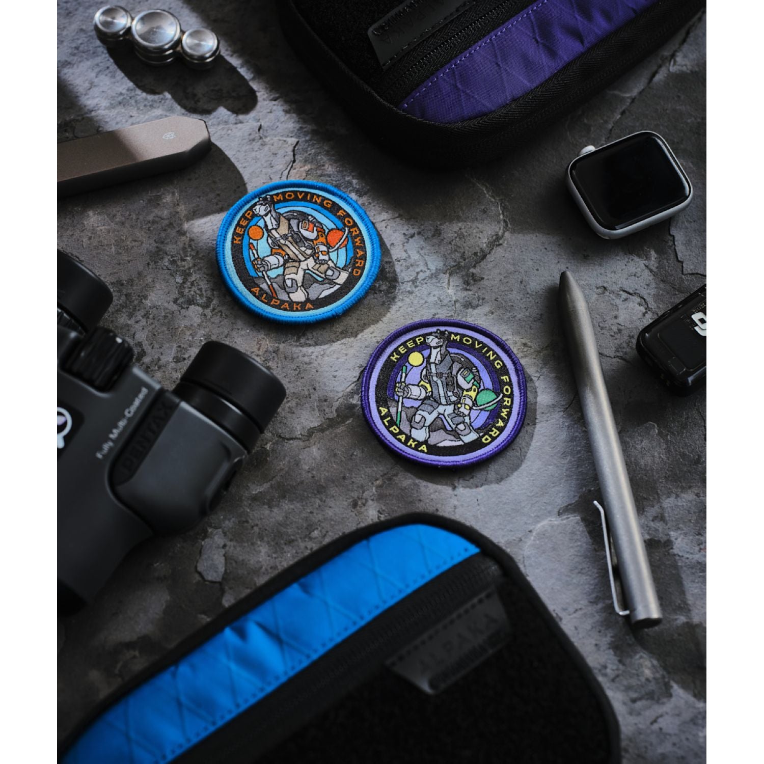 ALPAKA Admin Pouch With Hook & Loop VX21 (Blue)