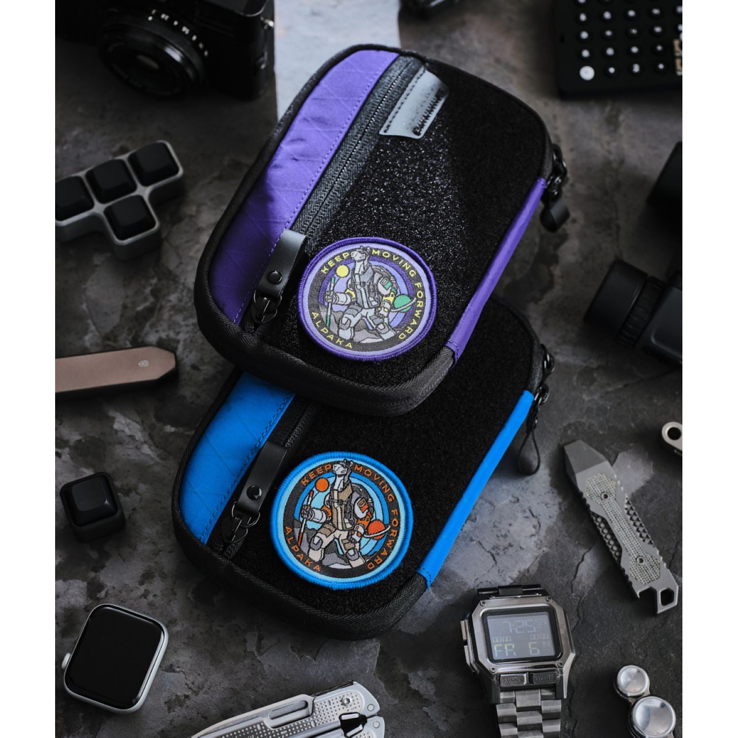 ALPAKA Admin Pouch With Hook & Loop VX21 (Blue)