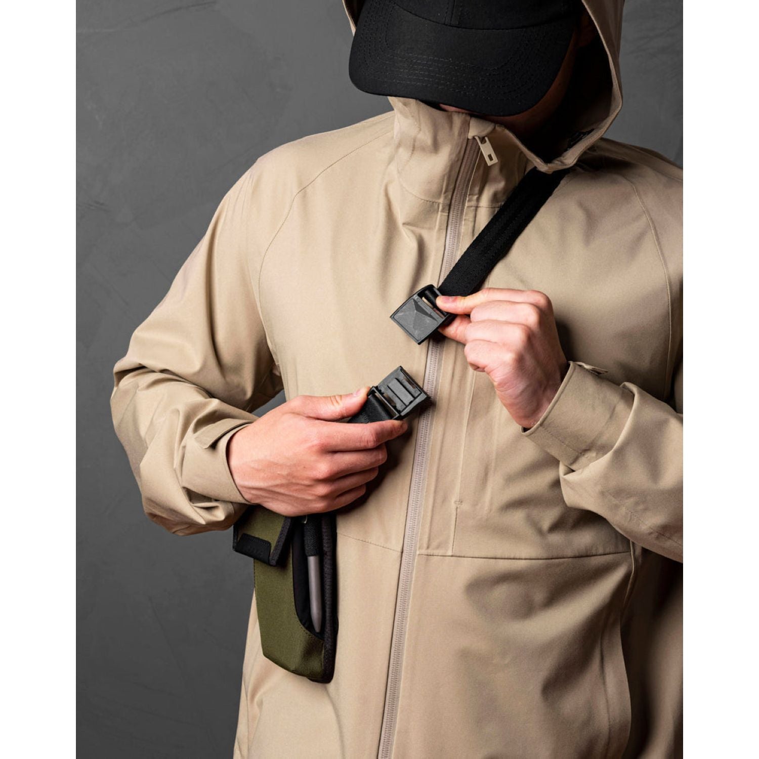 ALPAKA Modular Phone Sling V2 Axoflux 300D (Army Green)