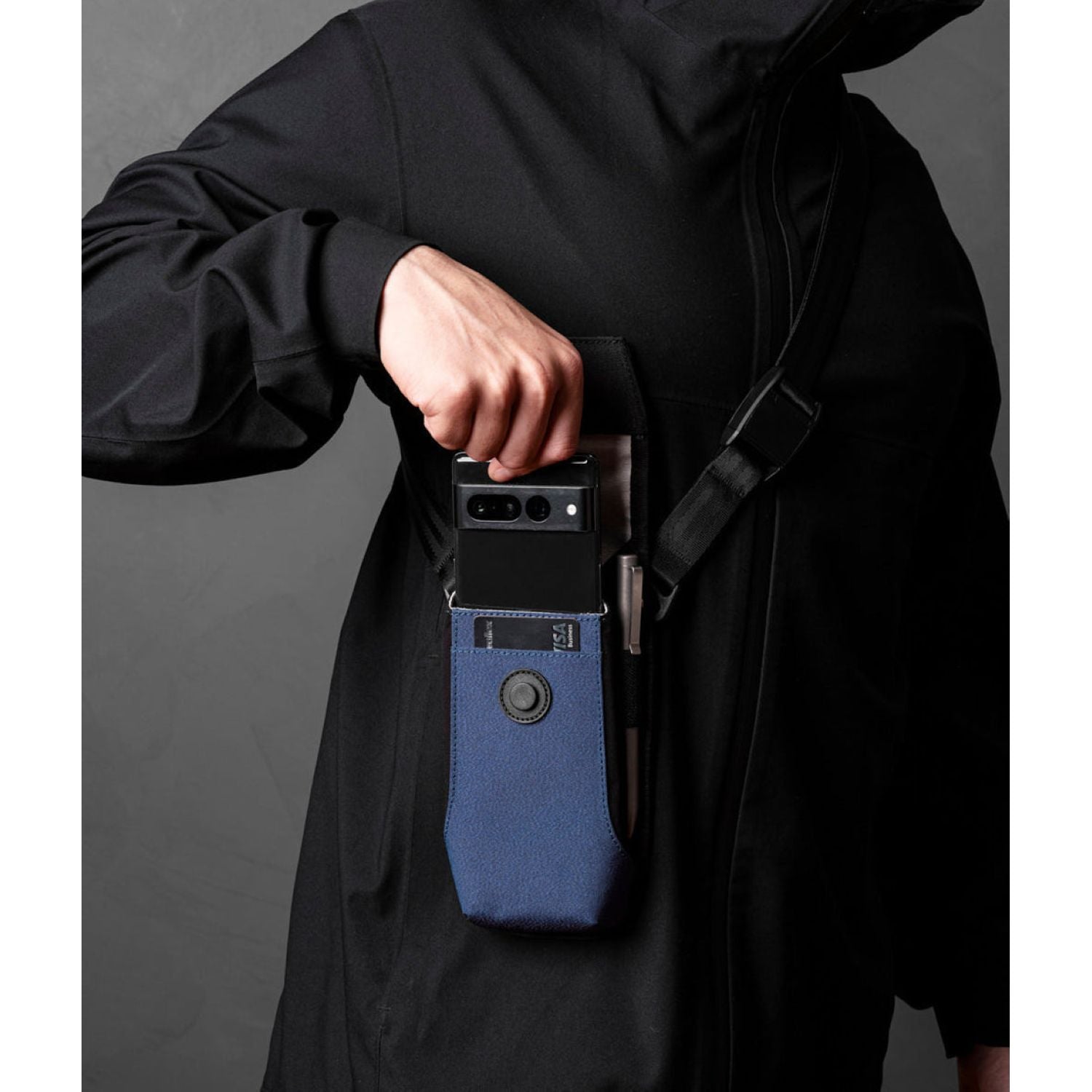 ALPAKA Modular Phone Sling V2 Axoflux 300D (Blue)