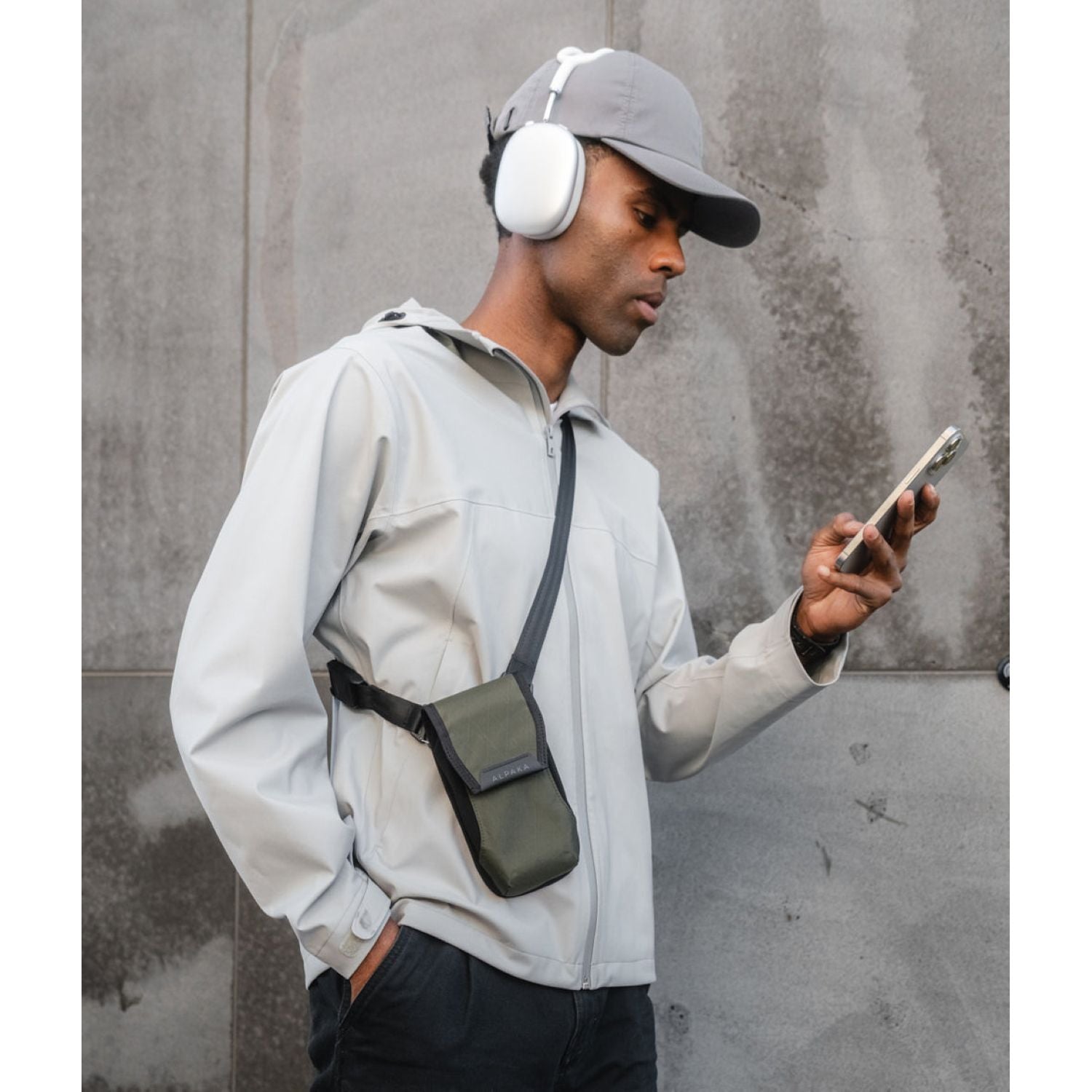 ALPAKA Modular Phone Sling V2 VX21 (Dark Green)