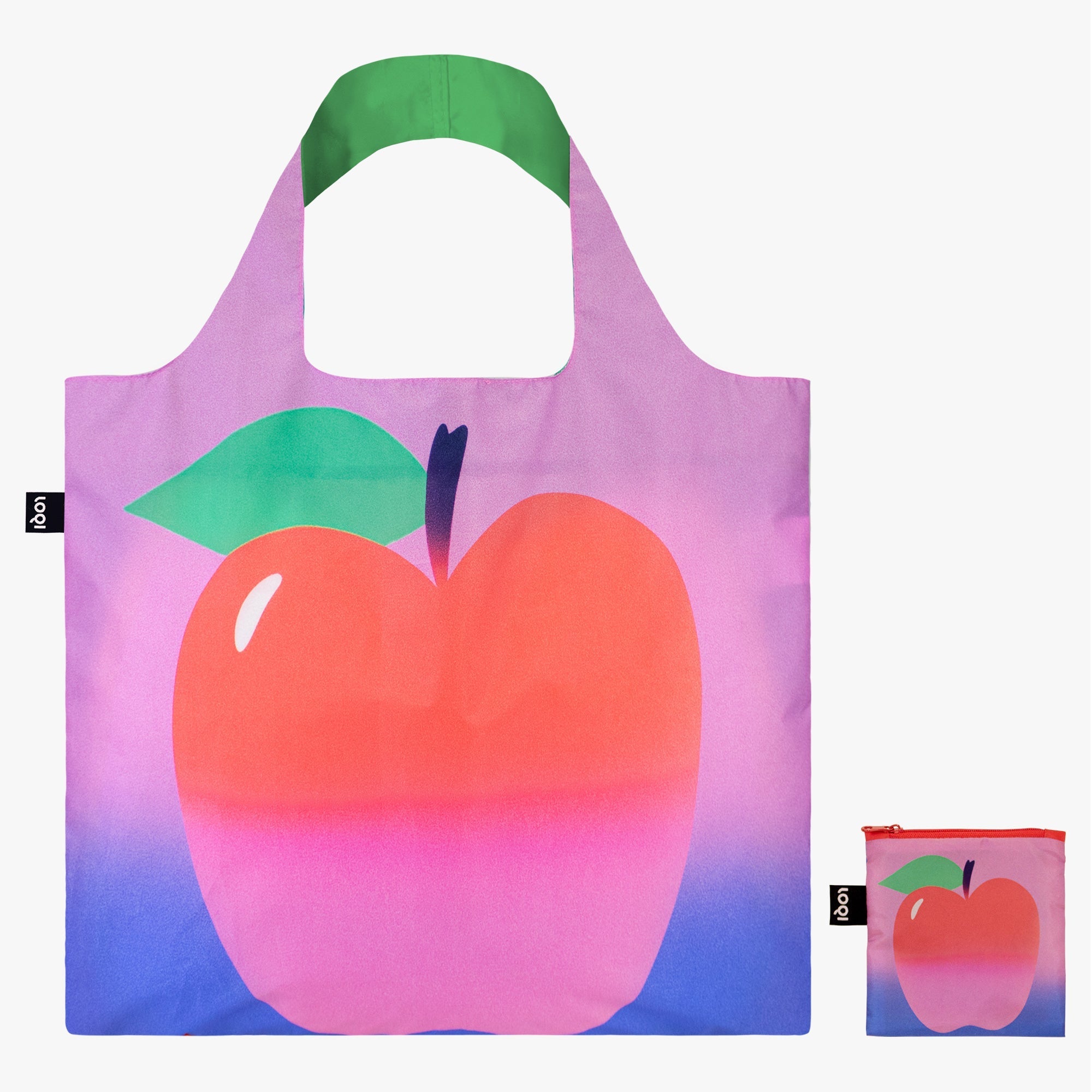 LOQI Artist Bag - Ana Popescu - Apple Recycled