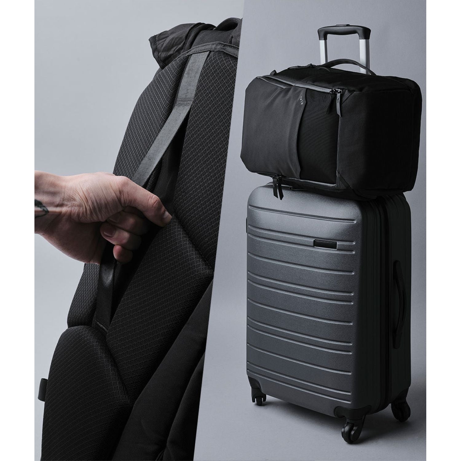 ALPAKA Elements Travel (35L) X-Pac VX 42 Backpack + Removable Waist Strap (Black)