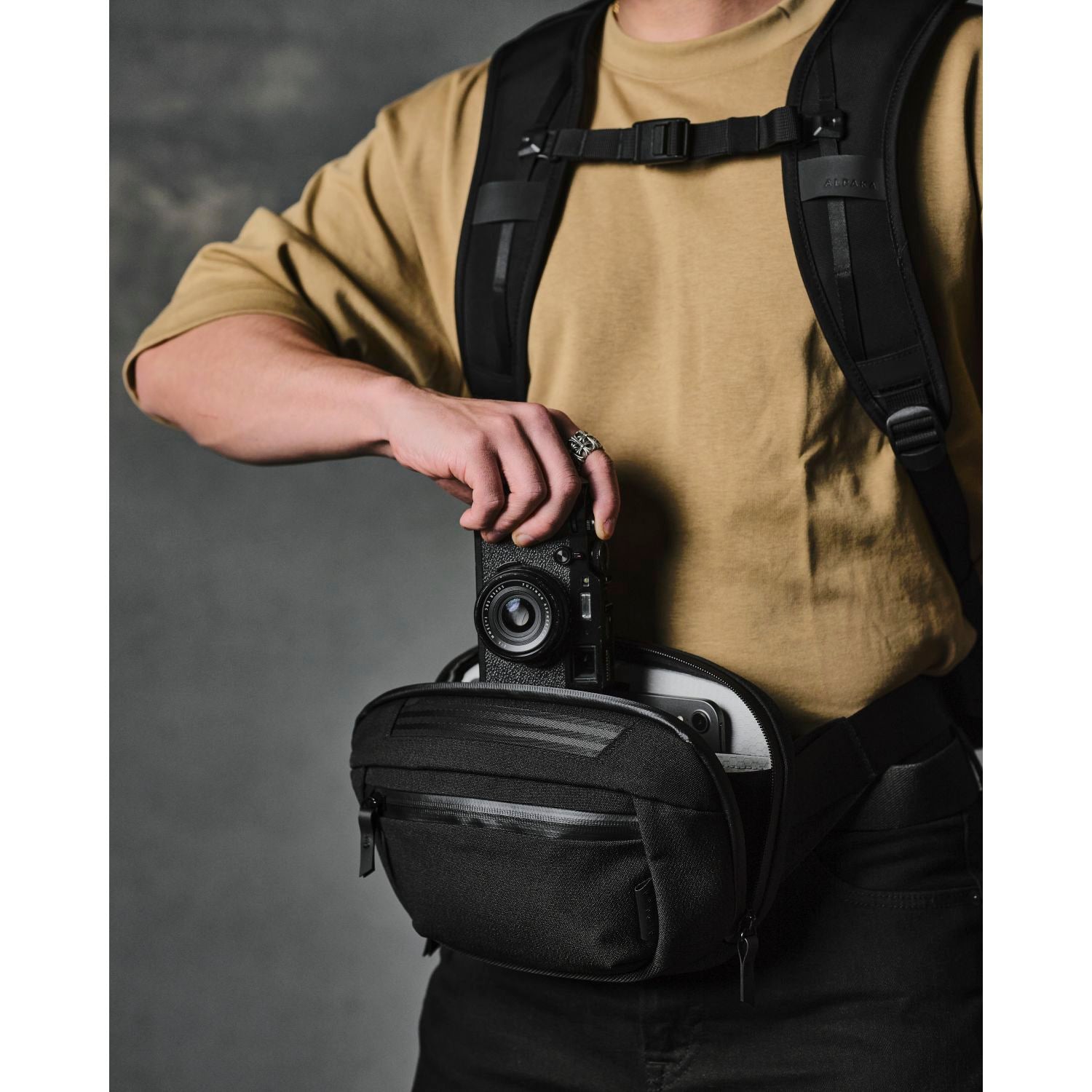 ALPAKA Bravo Waist Pack Axoflux 600D (Black)