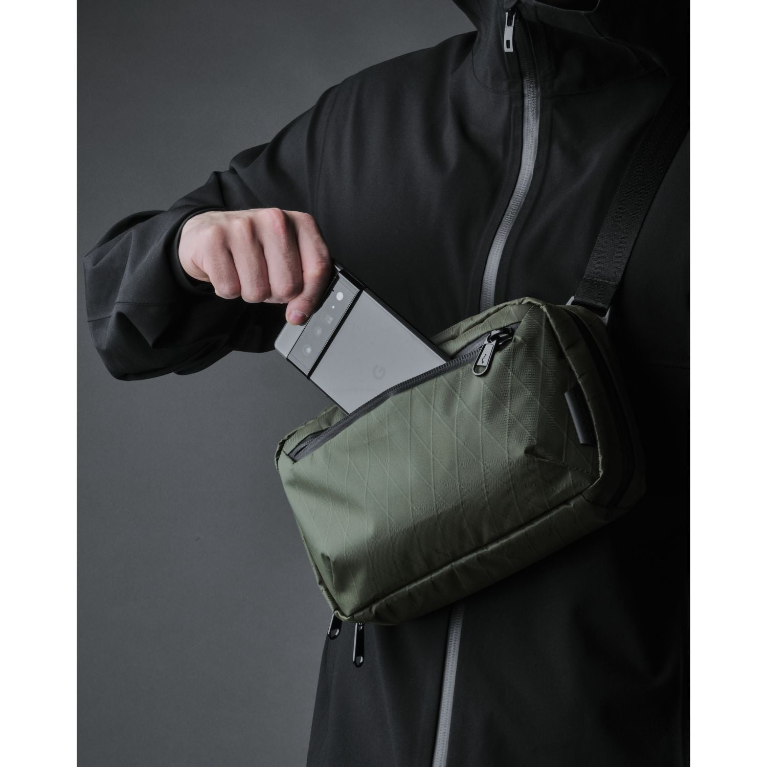 ALPAKA Elements Tech Case X-Pac VX21 (Dark Green)