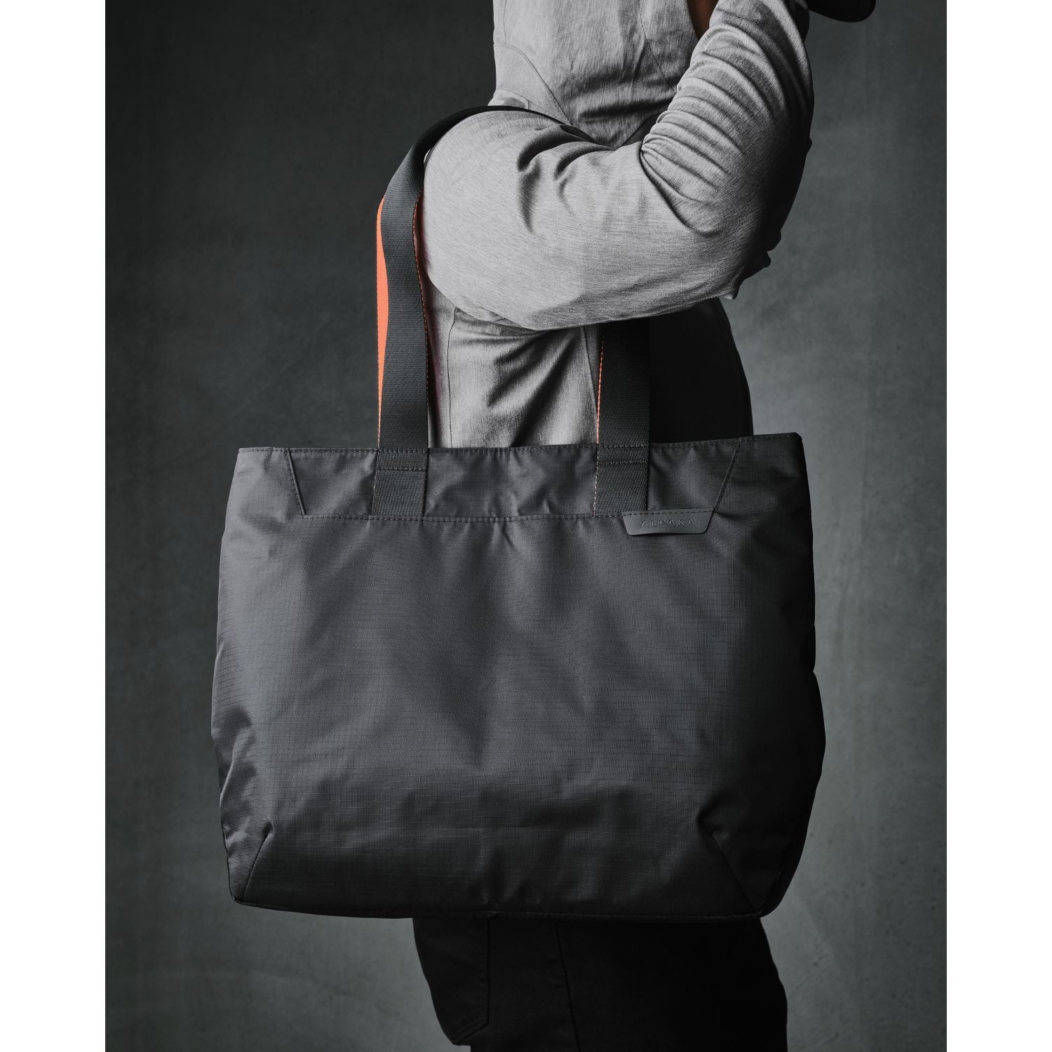 ALPAKA Elements Tote Bag Axoflux 210D (Black/Orange)