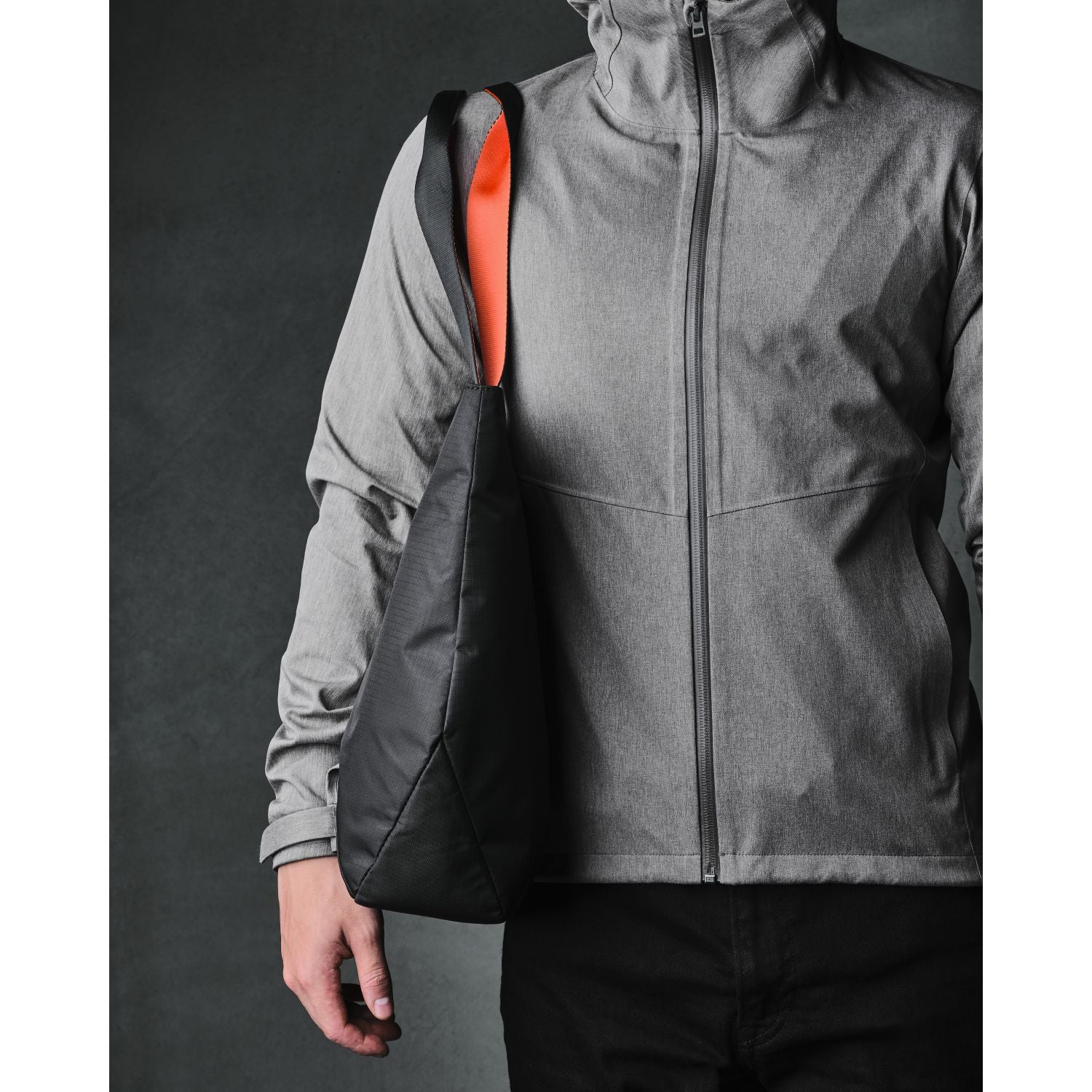 ALPAKA Elements Tote Bag Axoflux 210D (Black/Orange)