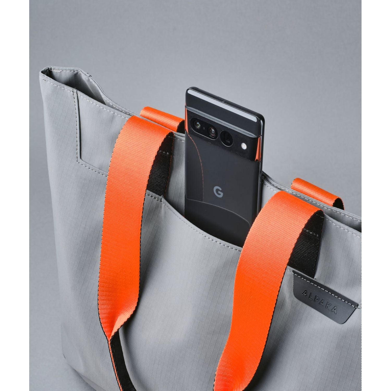 ALPAKA Elements Tote Bag Axoflux 210D (Grey/Orange)
