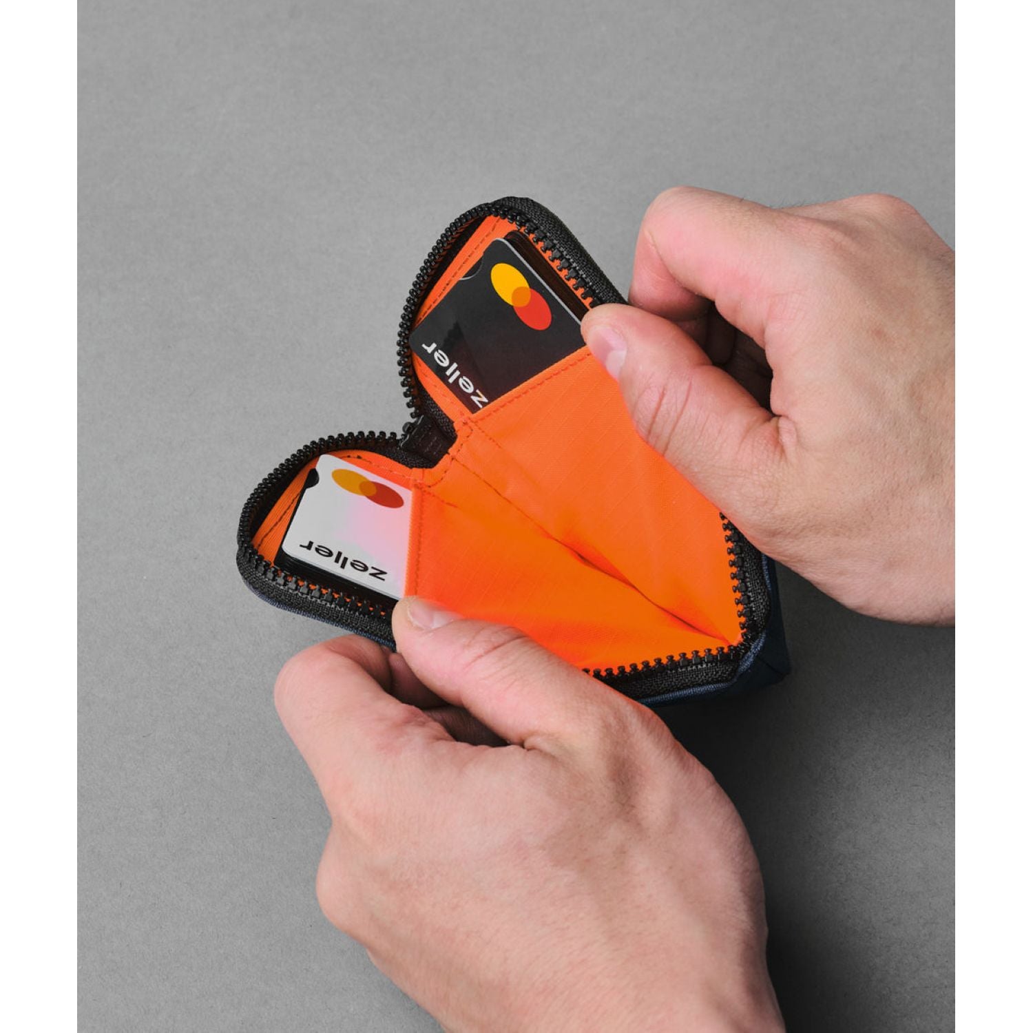 ALPAKA Zip Card Pouch 200D (Blue)