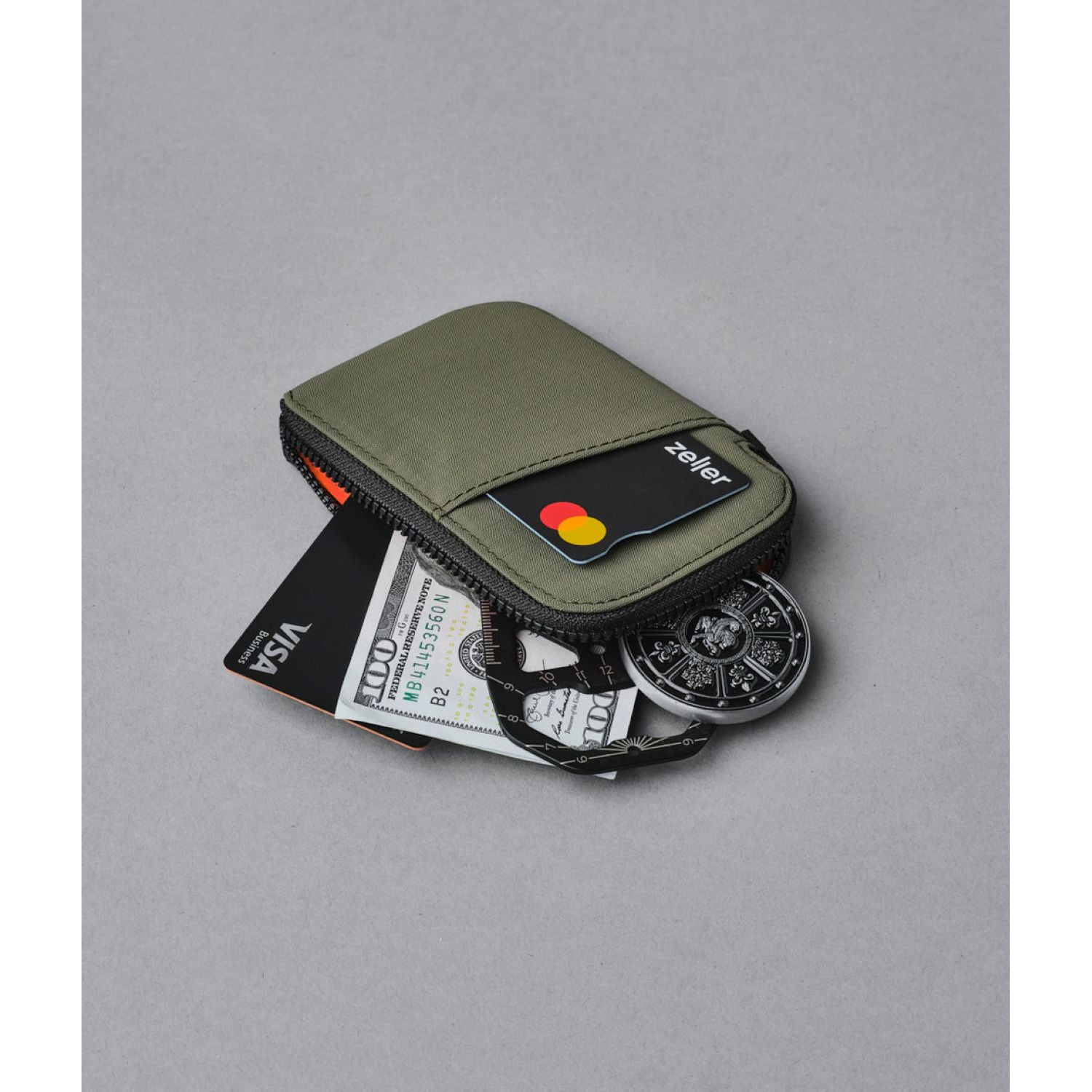 ALPAKA Zip Card Pouch 200D (Green)