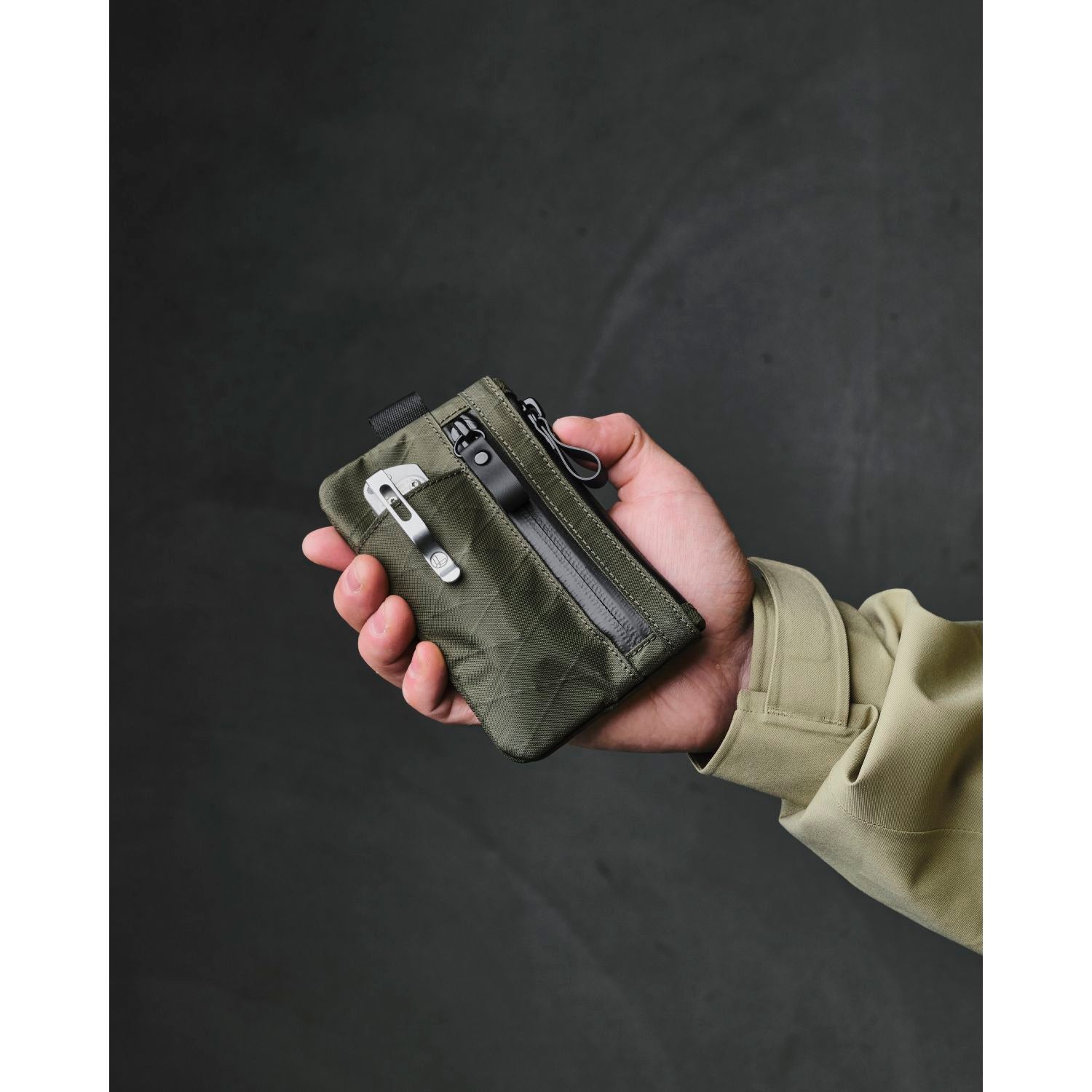 ALPAKA Zip Cardholder X-Pac VX21 (Dark Green)