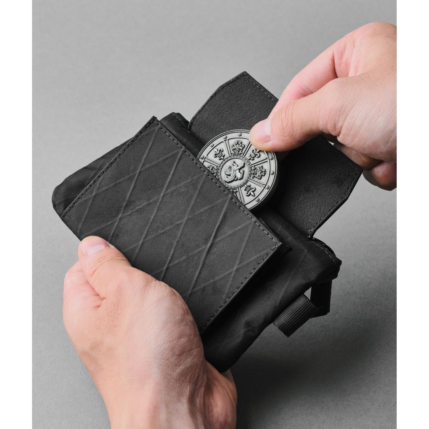 ALPAKA Zip Pouch Coin X-Pac VX21 (Black)