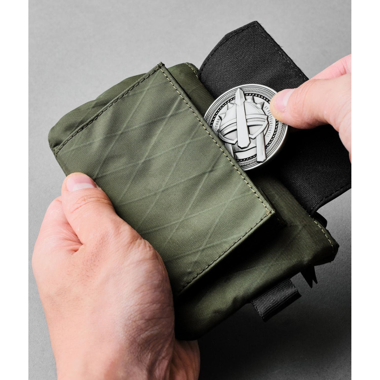 ALPAKA Zip Pouch Coin X-Pac VX21 (Green)