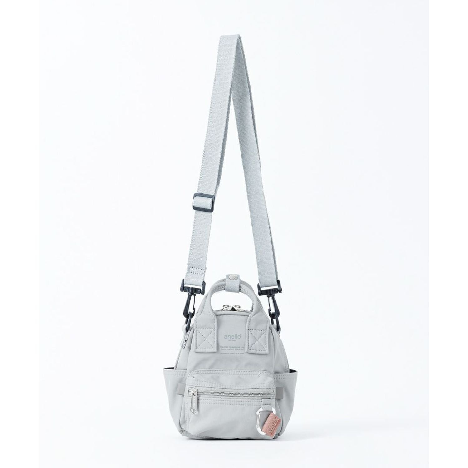 Anello Base 2Way Nano Shoulder Bag (Light Grey)