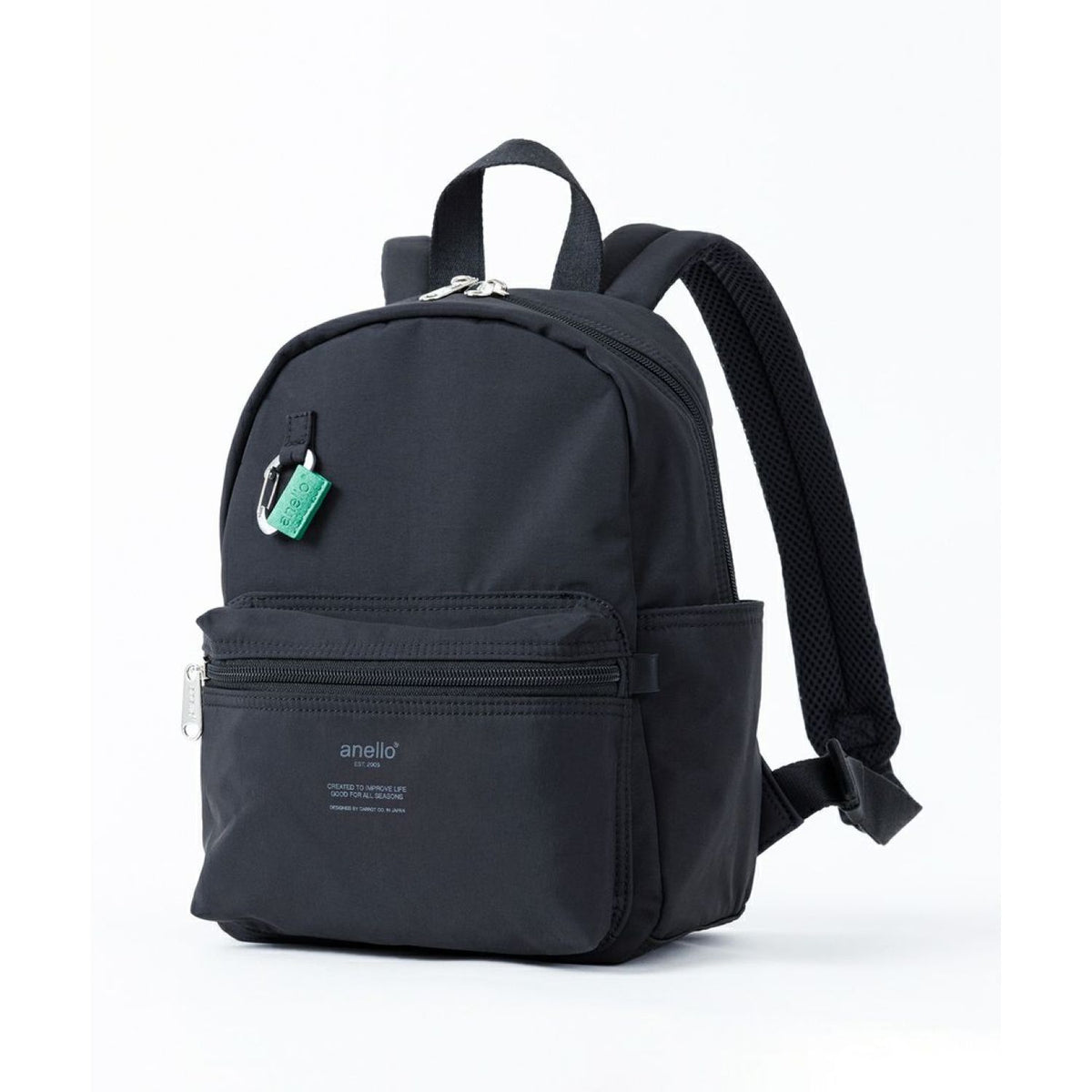 anello mini backpack uk Japan Unisex SMALL BLACK Rucksack Waterproof Canvas Campus Bag, (H 32 x W 23 x D 14cm) Fashion Discover the perfect blend of fashion and functionality with this exquisite rucksack from the renowned Anello brand Anello Base Mini Backpack (Black)