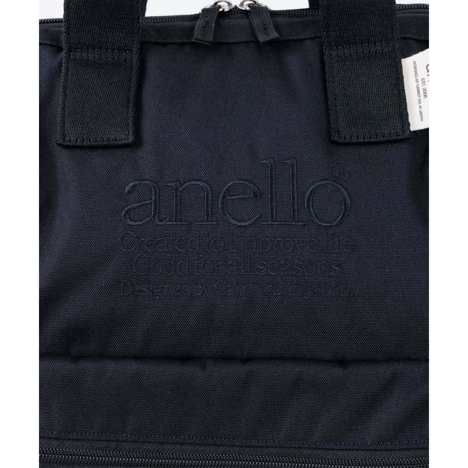 Anello Beverly Kuchigane Backpack R (Navy)