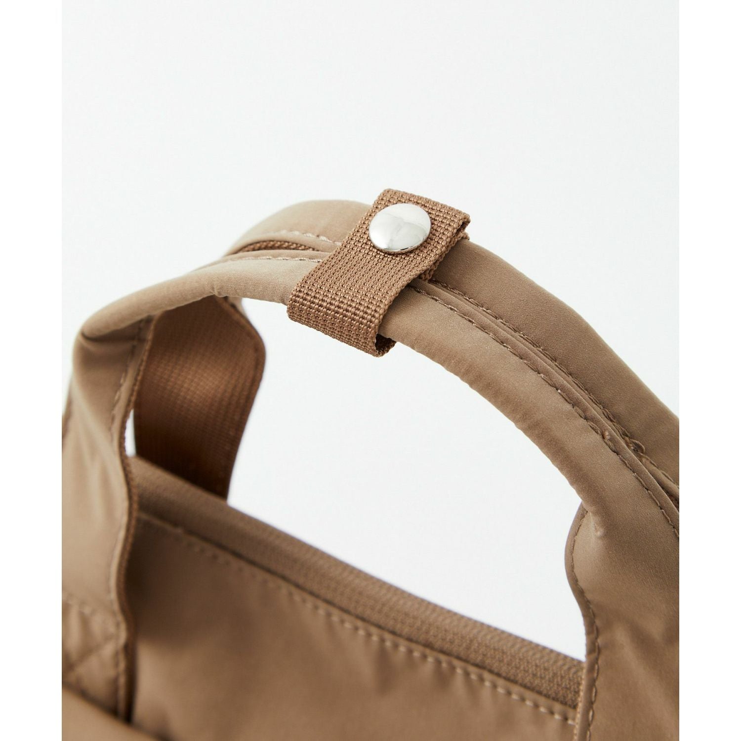 Anello Circle 2Way Mini Tote Bag (Beige)
