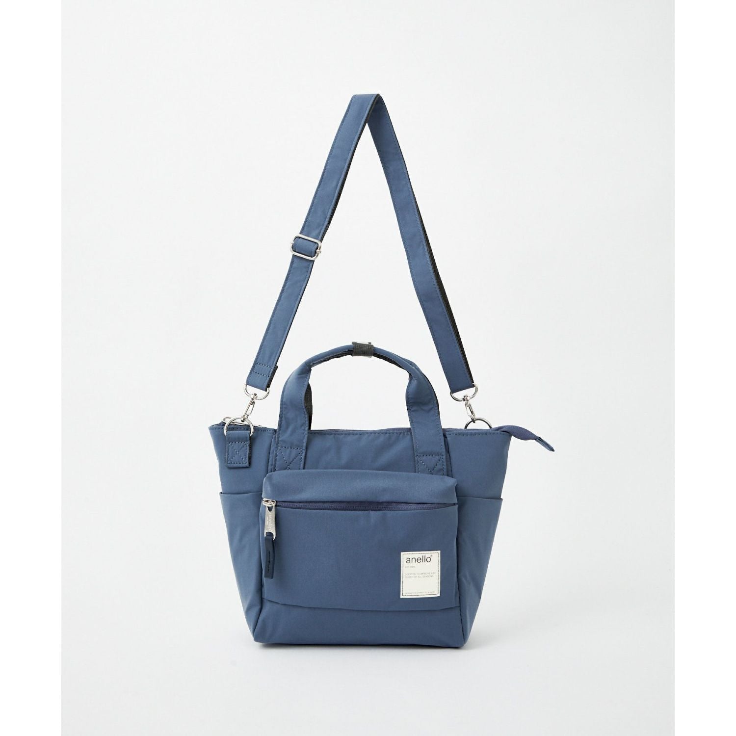 Anello Circle 2Way Mini Tote Bag (Blue)