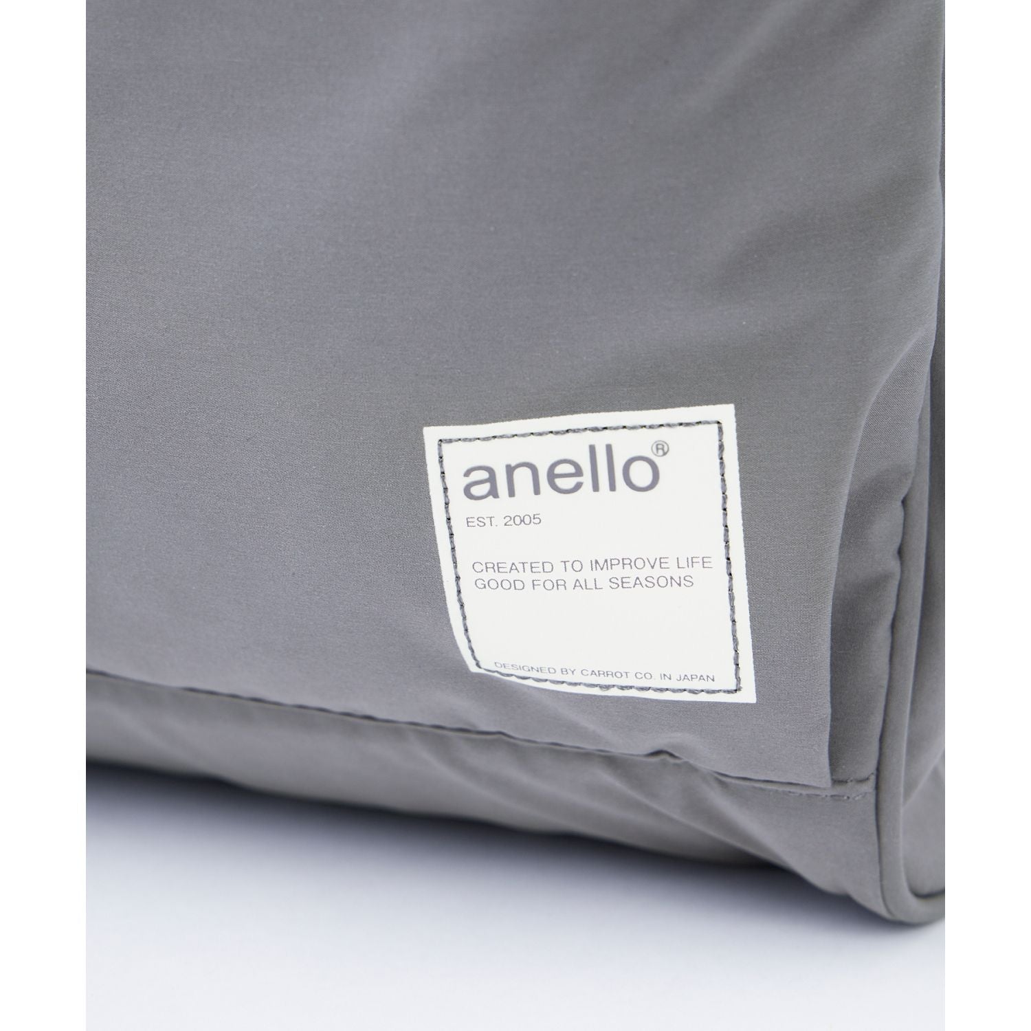 Anello Circle Kuchigane Backpack Slim R (Grey)