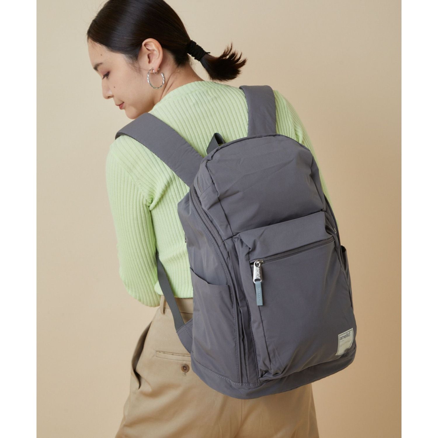 Anello Circle Multifunctional Backpack (Grey)