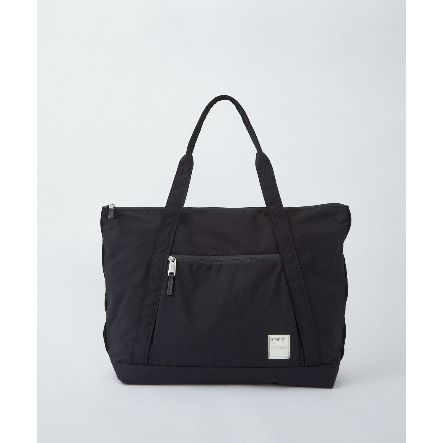 Anello Circle Tote Bag (Black)