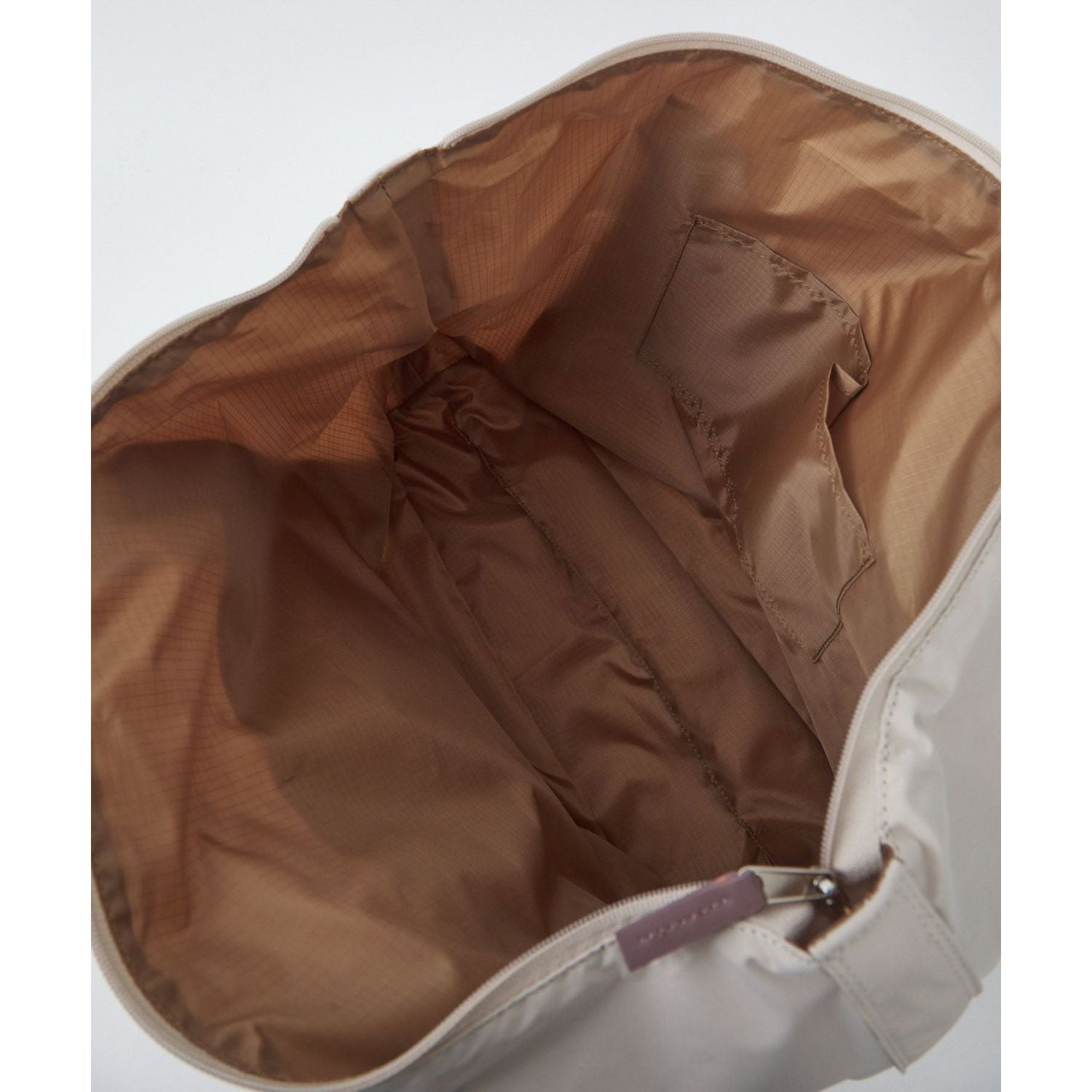 Anello Circle Tote Bag (Light Beige)