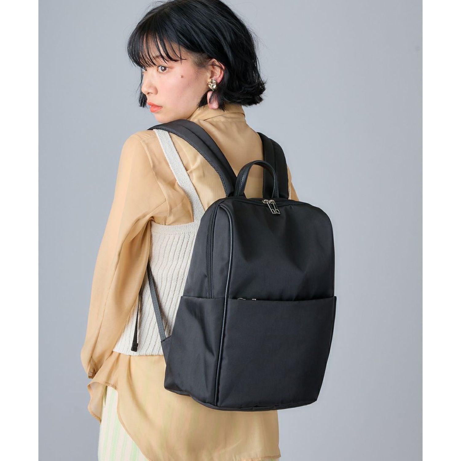 Anello Commute Backpack (Black)