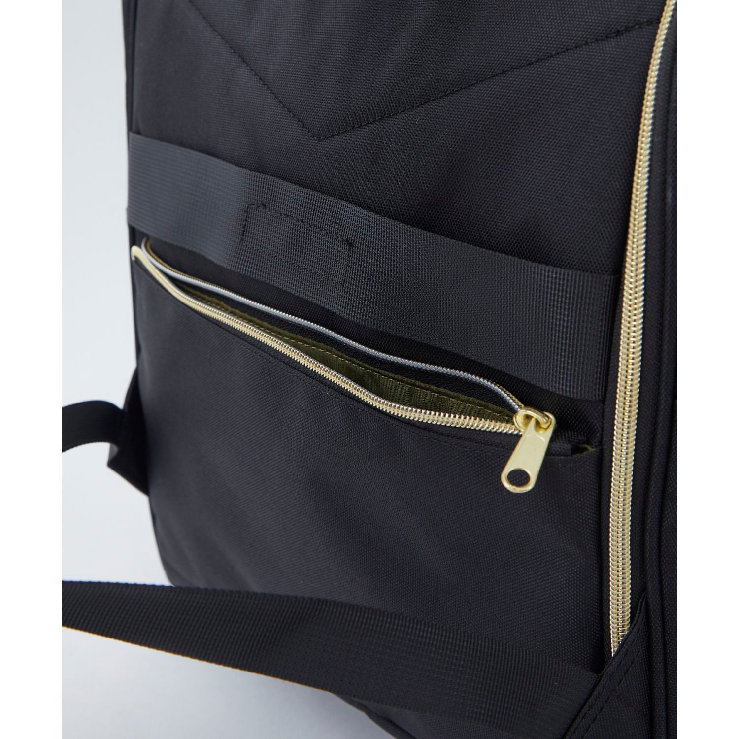 Anello Cross Bottle Kuchigane Backpack L (Black)