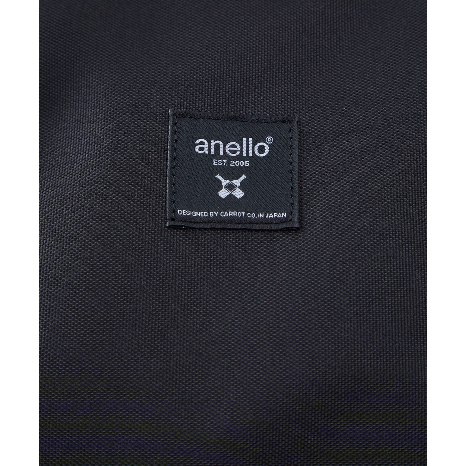 Anello Cross Bottle Kuchigane Backpack L (Black)