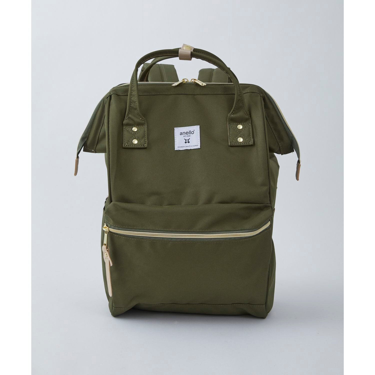 Anello Cross Bottle Kuchigane Backpack S (Olive)
