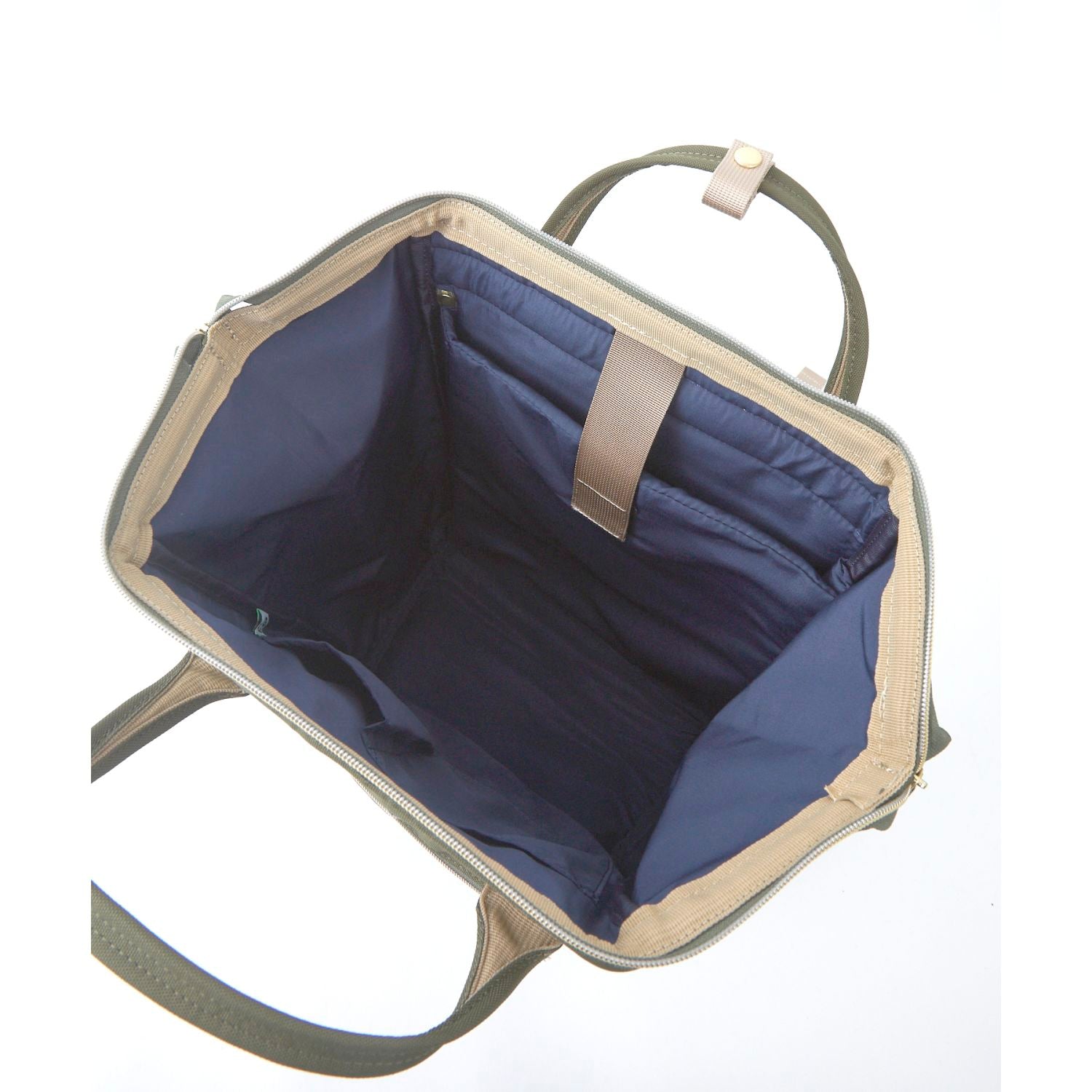 Anello Cross Bottle Kuchigane Backpack S (Olive)
