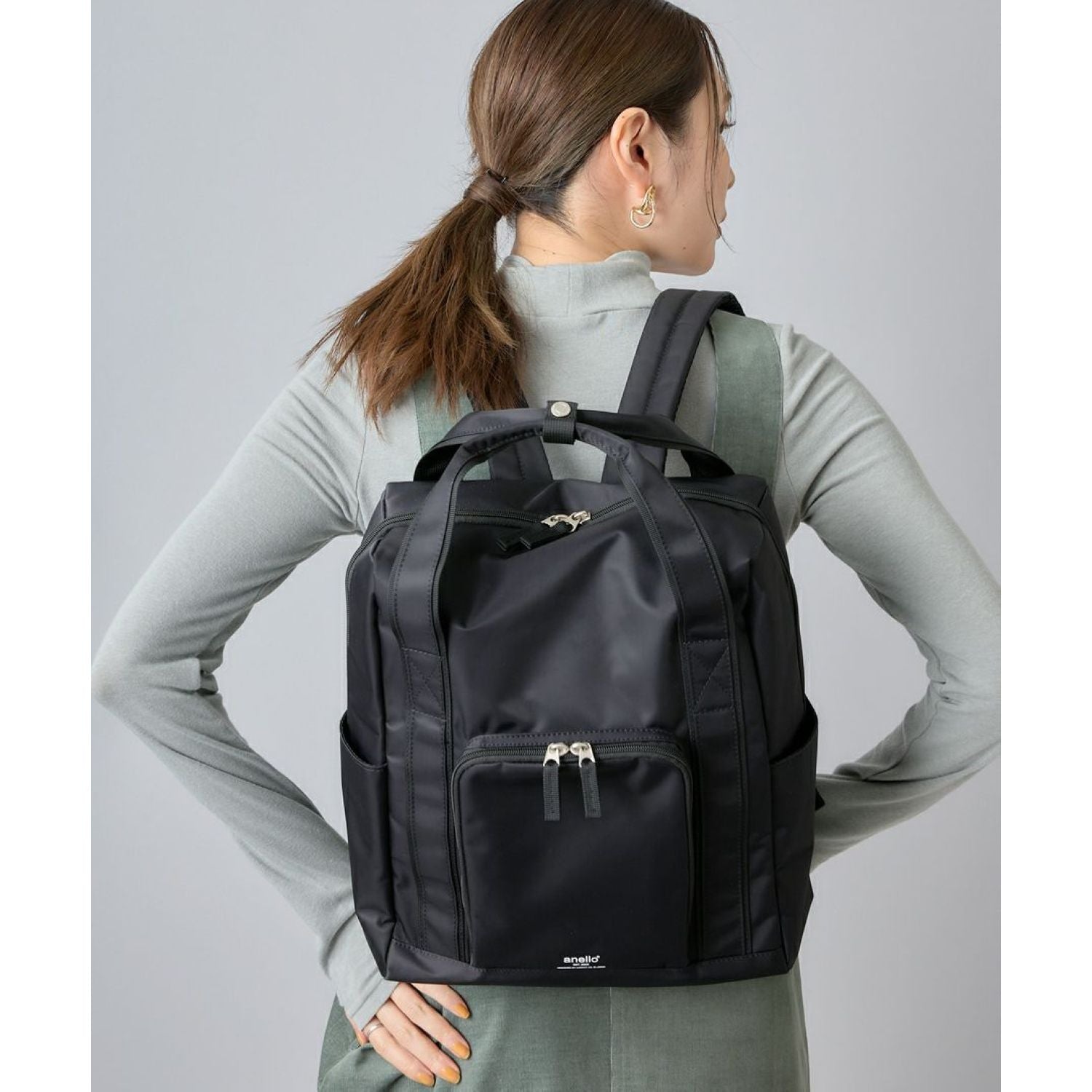 Anello Cube Backpack (Black)