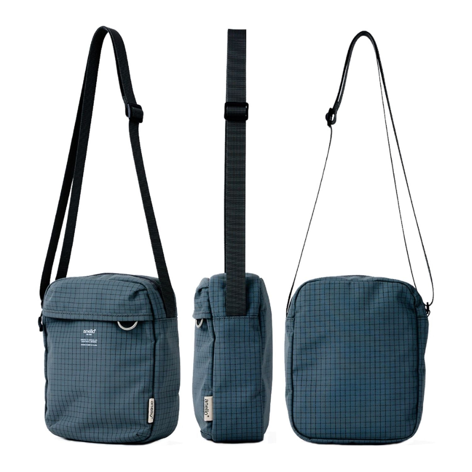 Anello Fun Mini Shoulder Bag (Blue Grey)