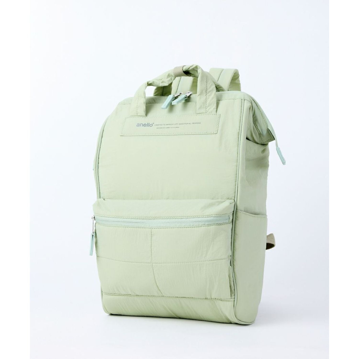 Anello Future Nostalgia Kuchigane Backpack Slim R (Mint Green)