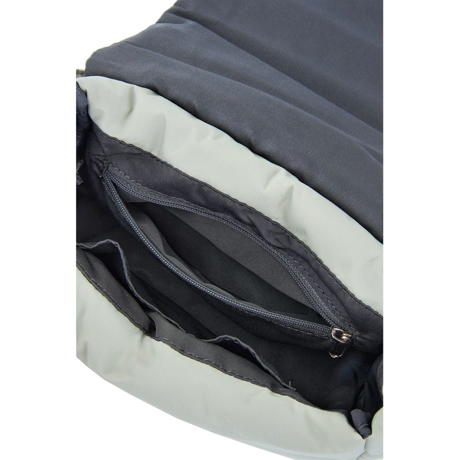 Anello Fuzzy Flappy Shoulder Bag (Navy)