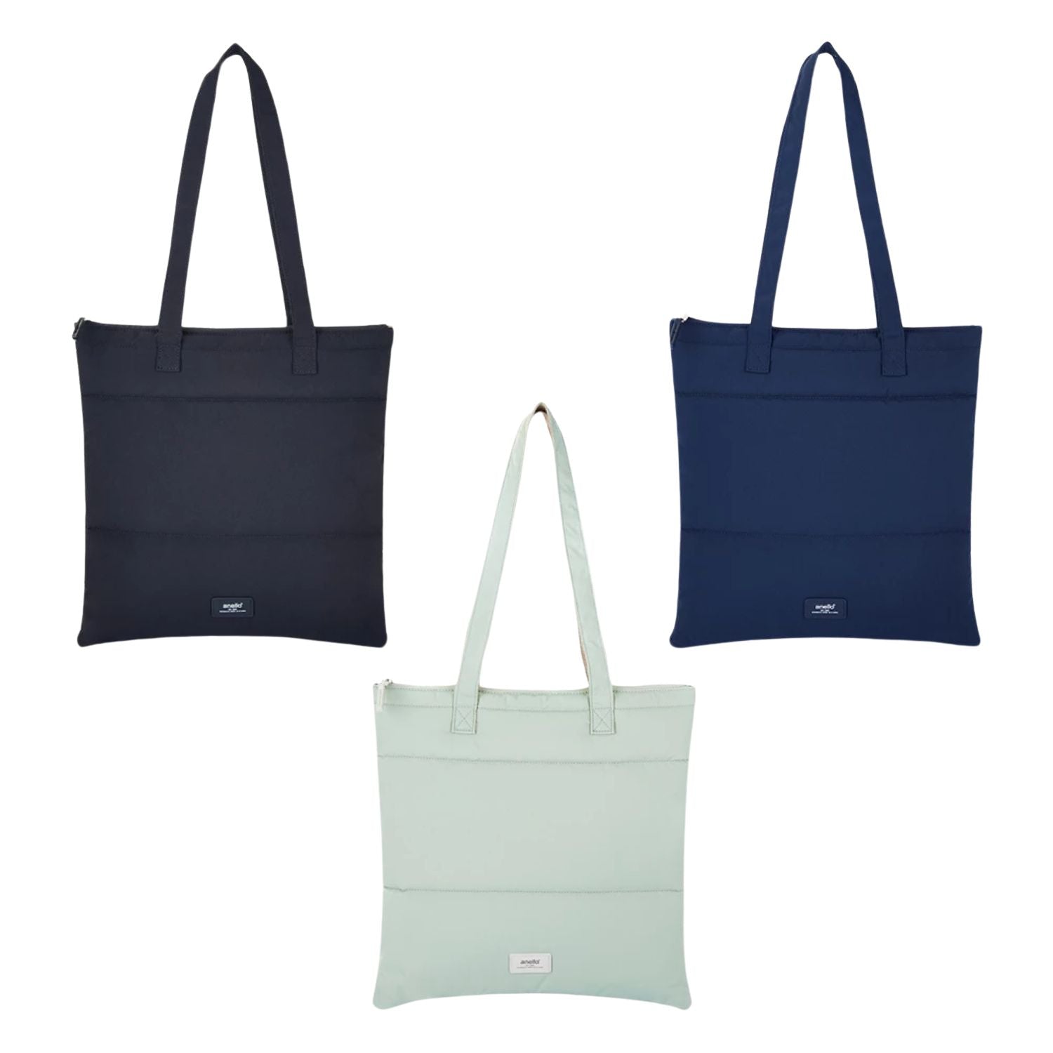 Anello Fuzzy Tote Bag (Black)