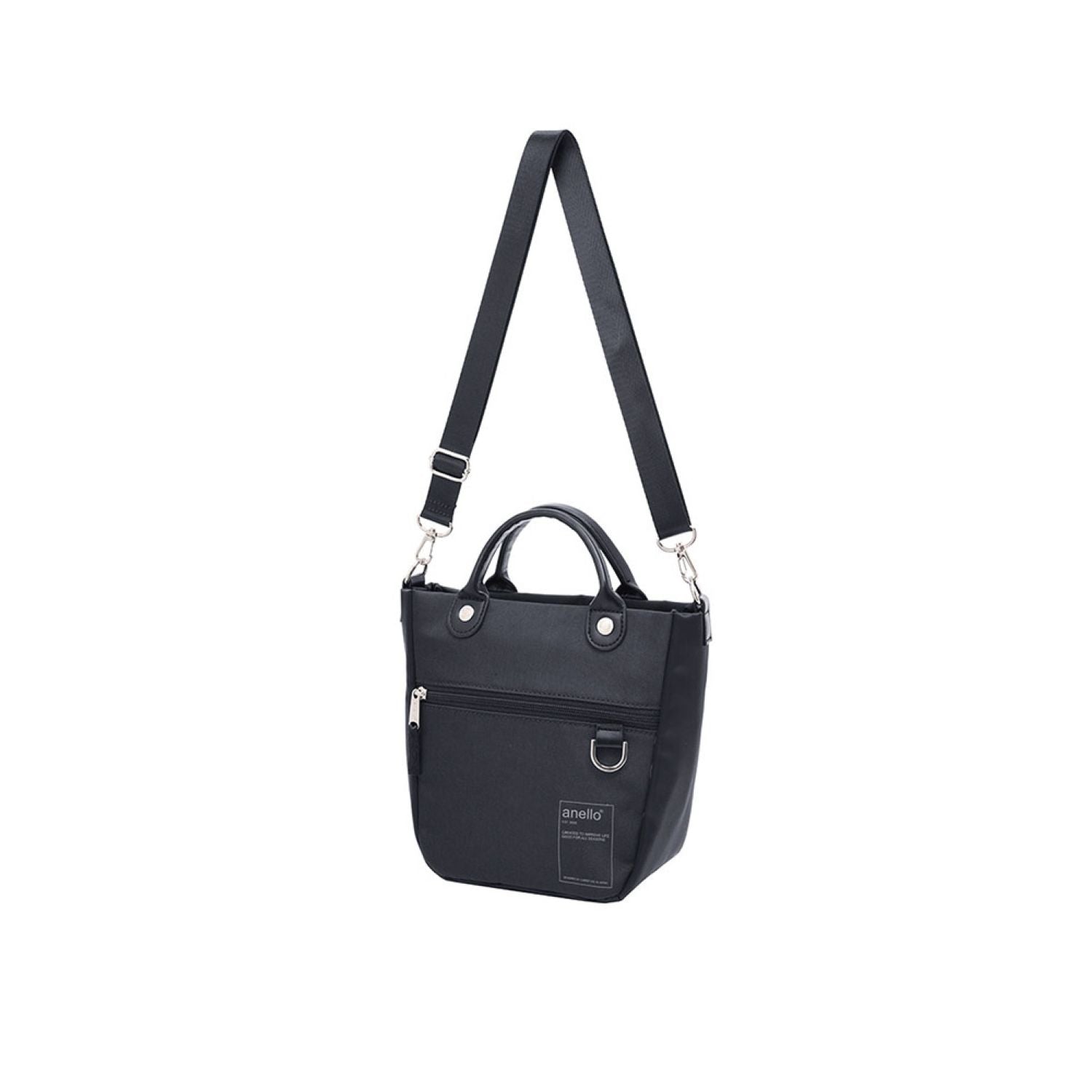 Anello New Orchard 2Way Mini Tote Bag (Black)