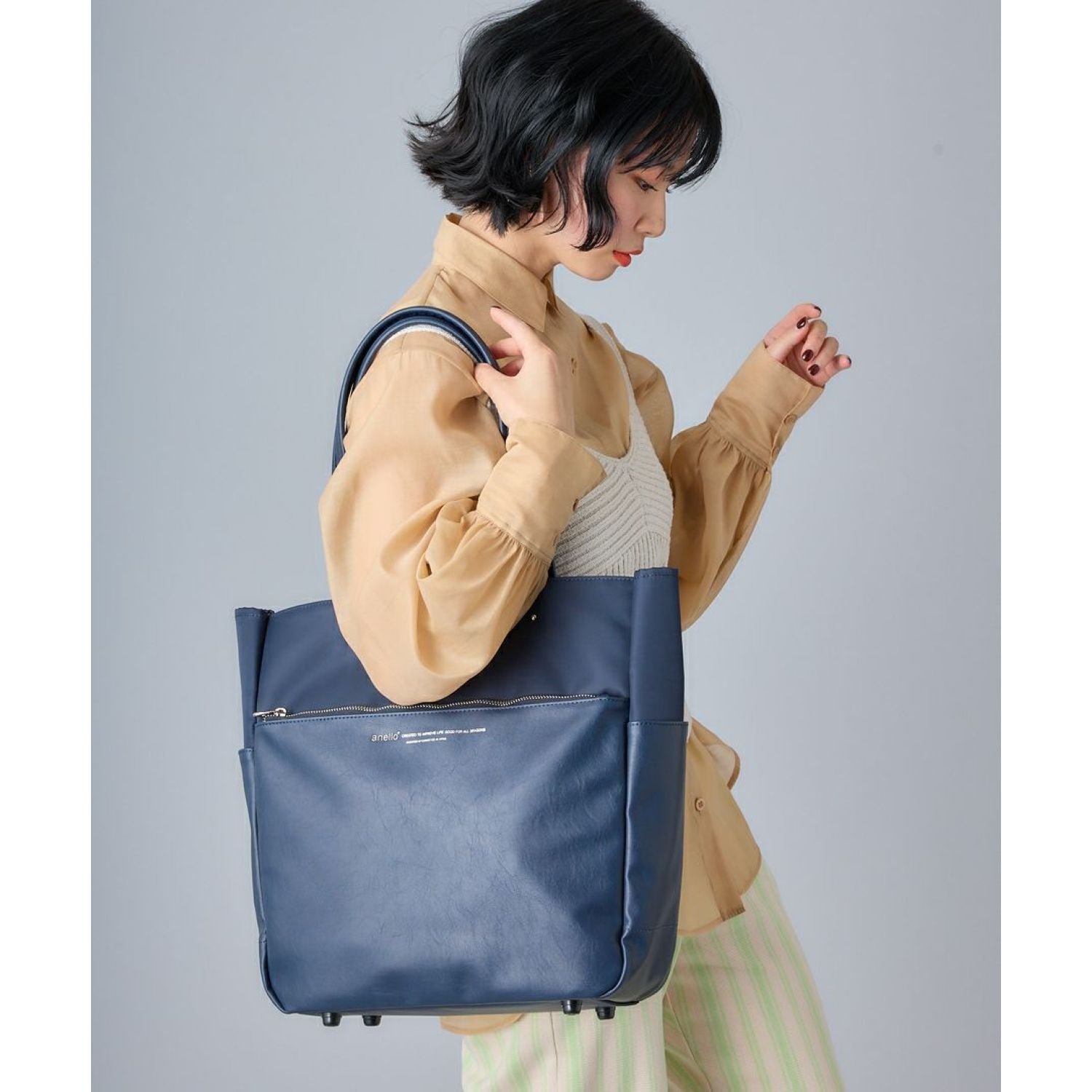 Anello New Premium Tote Bag (Black)