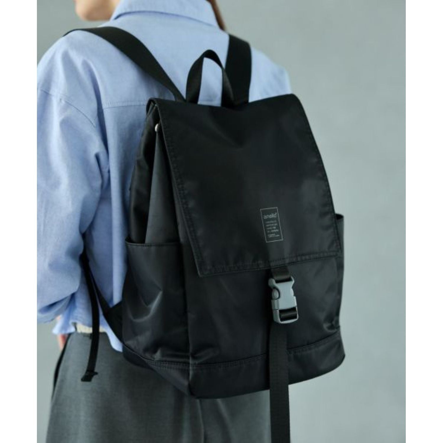 Anello SAI Flap Backpack (Navy)