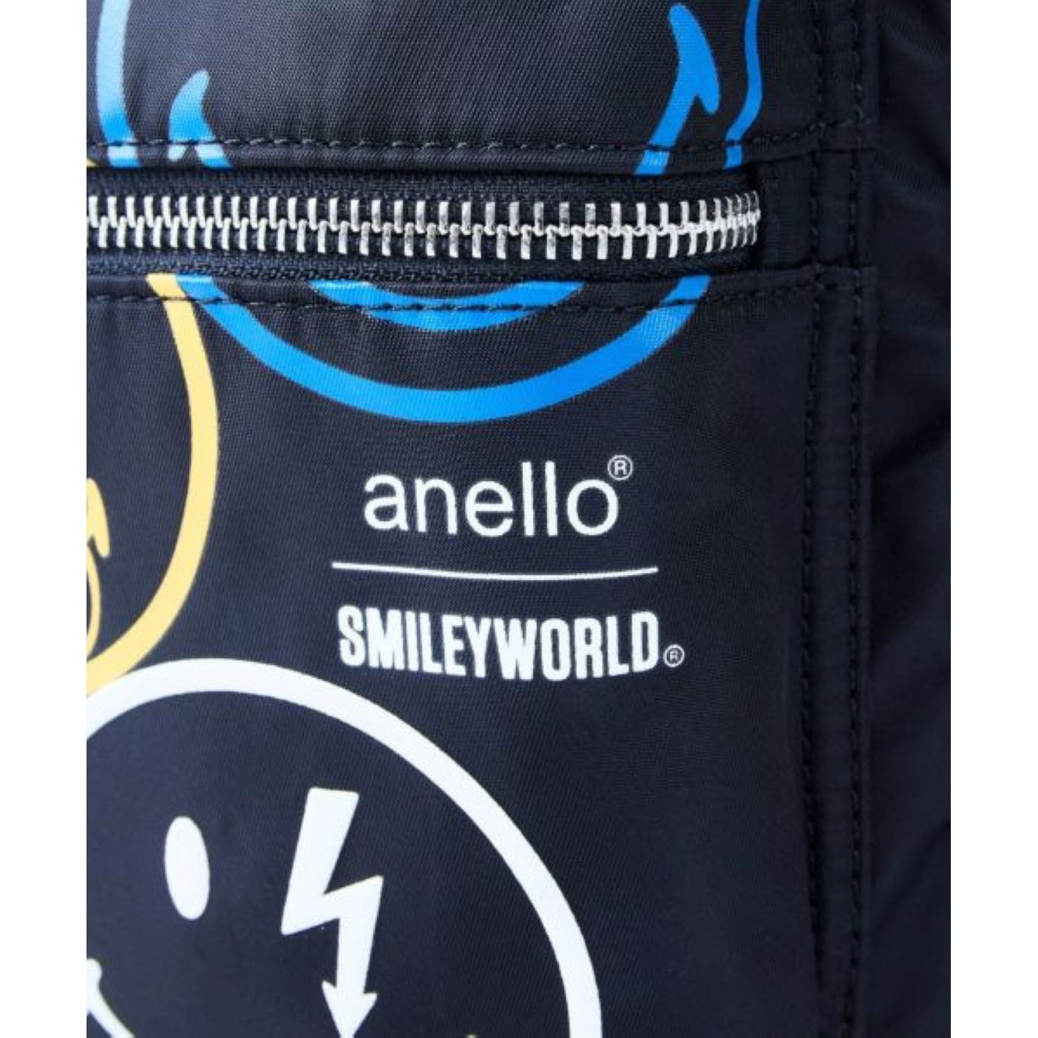 Anello SmileyWorld Charm Mini Shoulder Bag (Black)