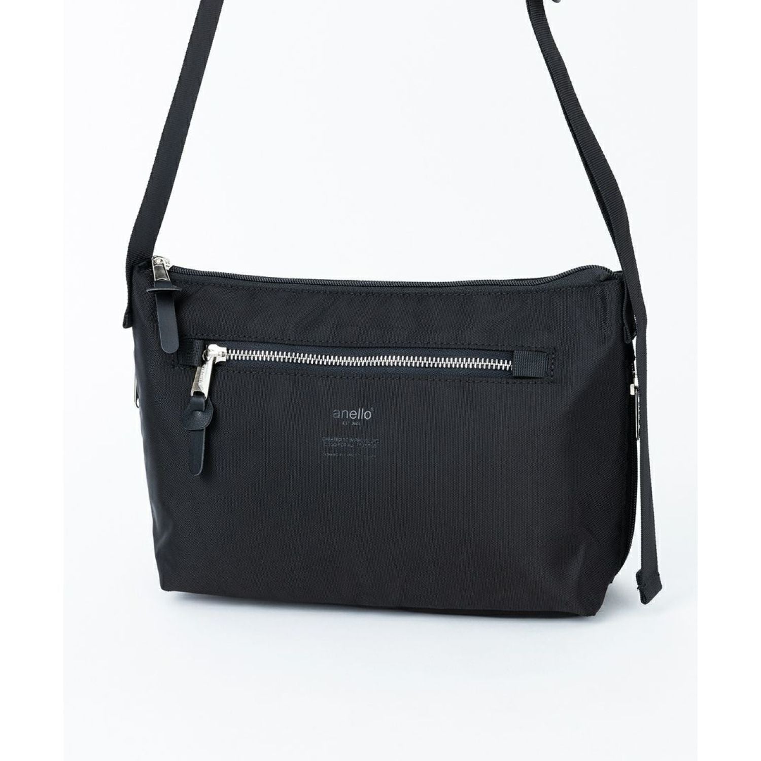 Anello Three Mini Shoulder Bag (Black)