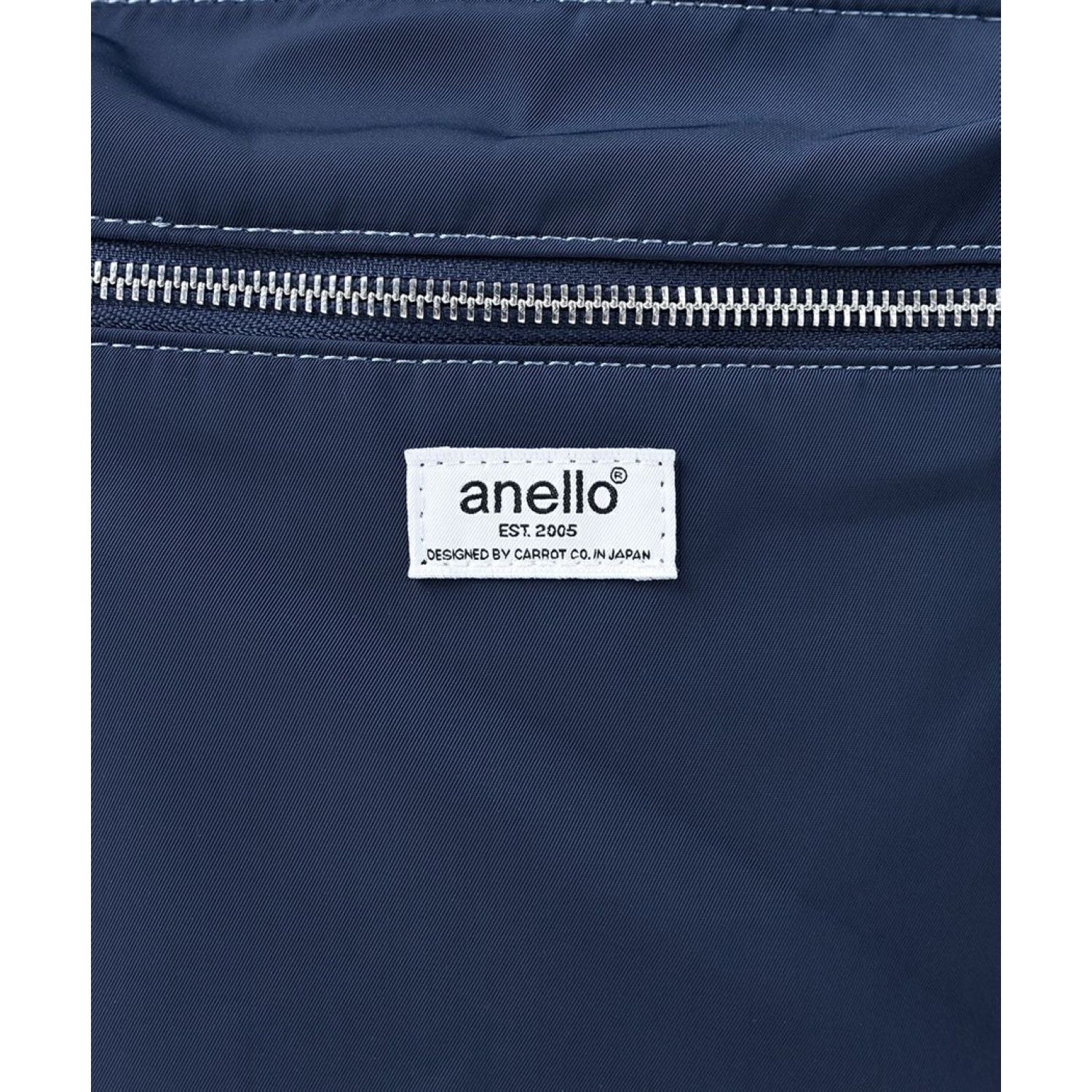 Anello Town Squared Backpack (Navy)