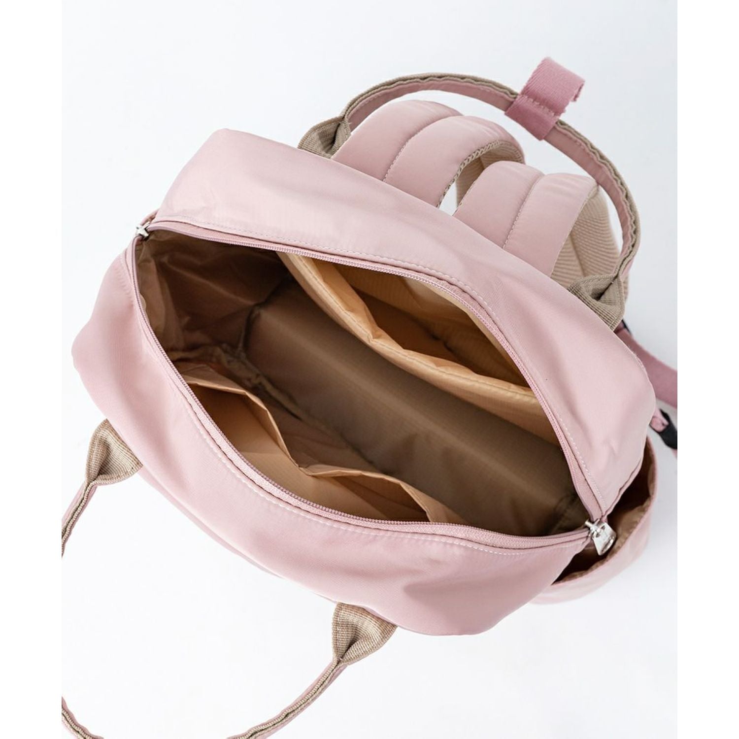 Anello Town Squared Backpack (Pink)